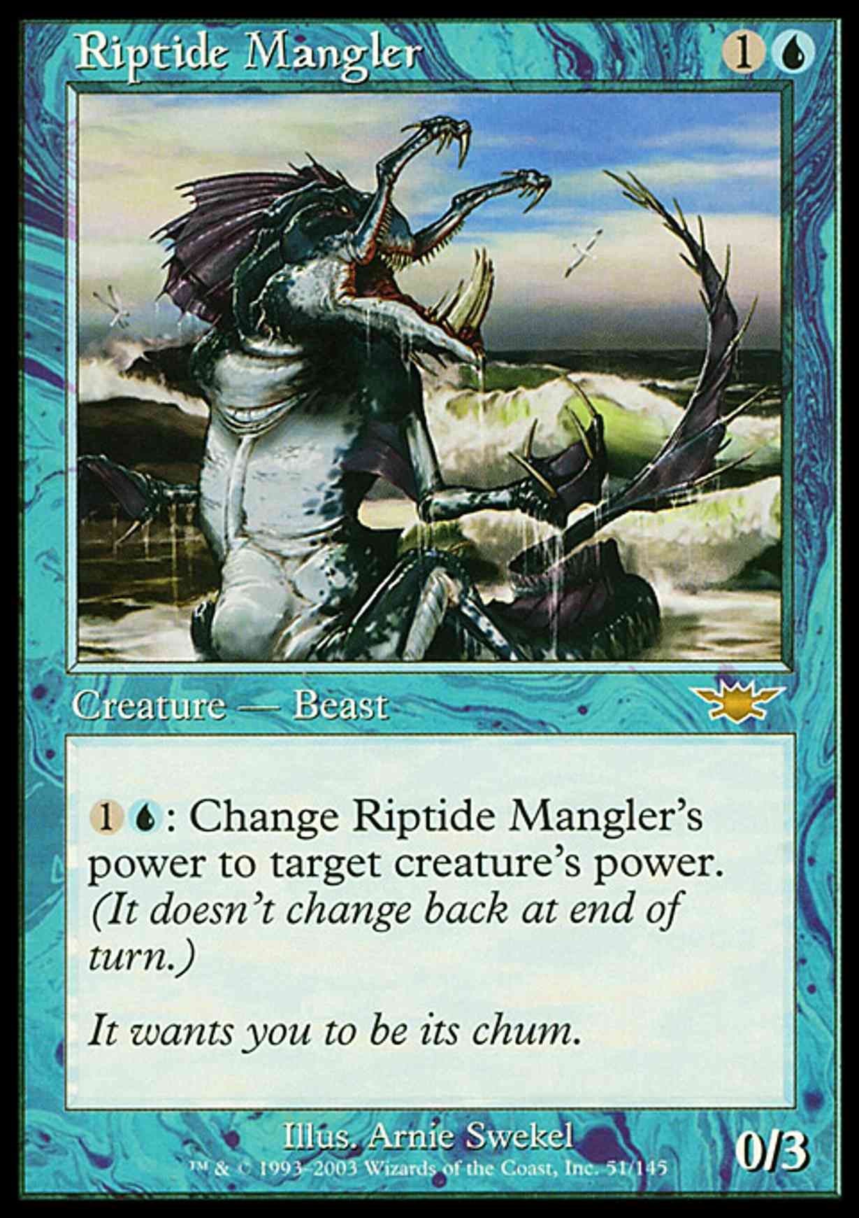 Riptide Mangler magic card front