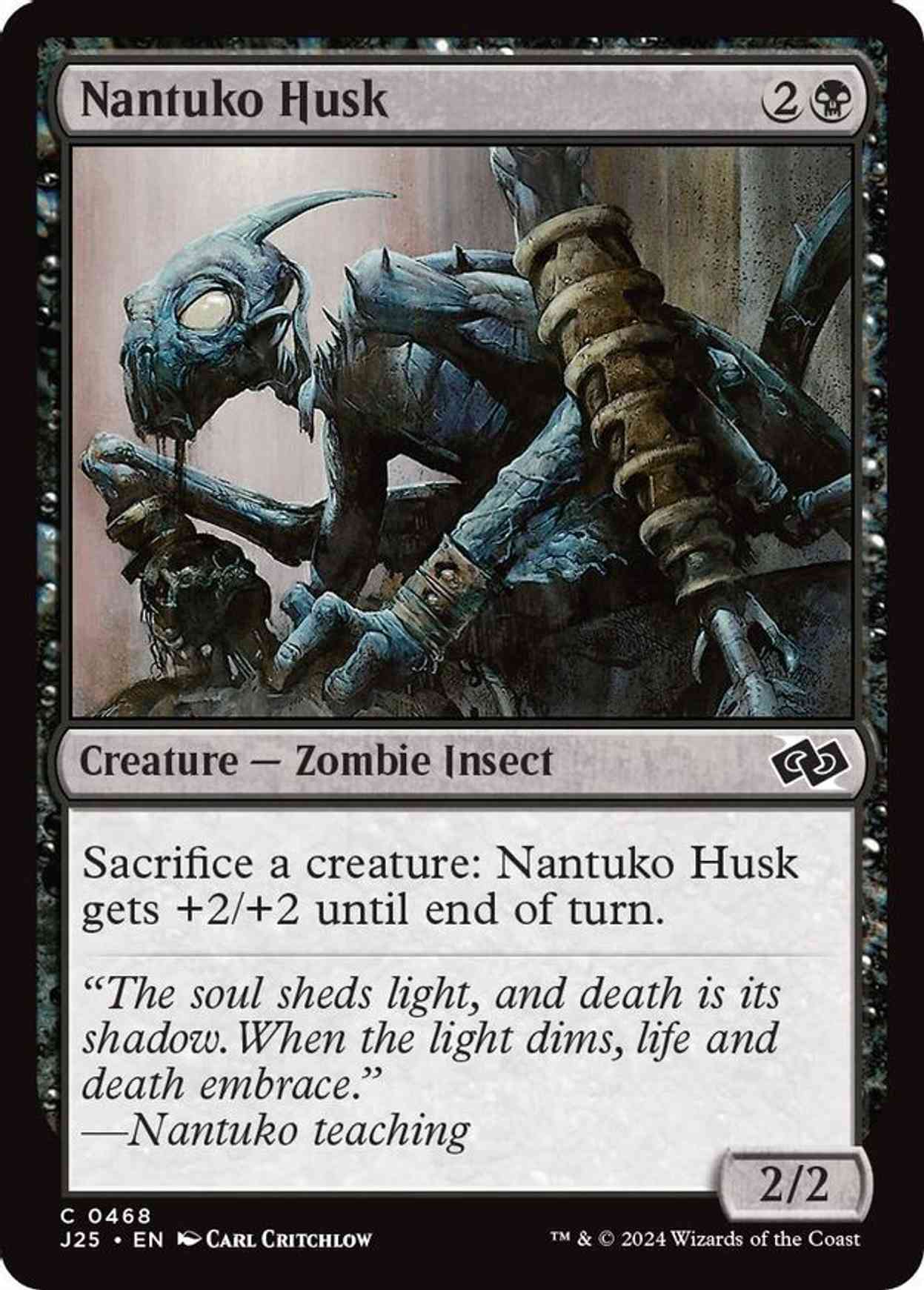 Nantuko Husk magic card front