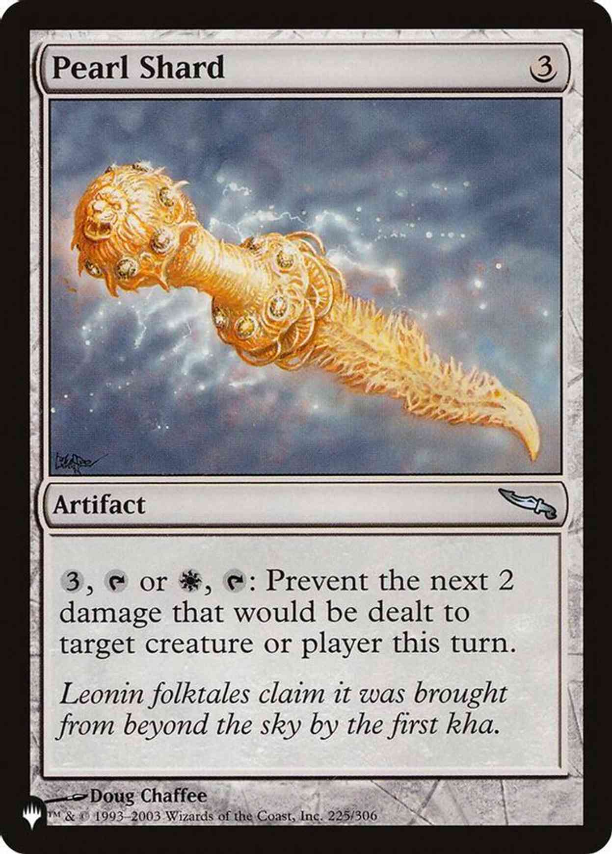 Pearl Shard magic card front