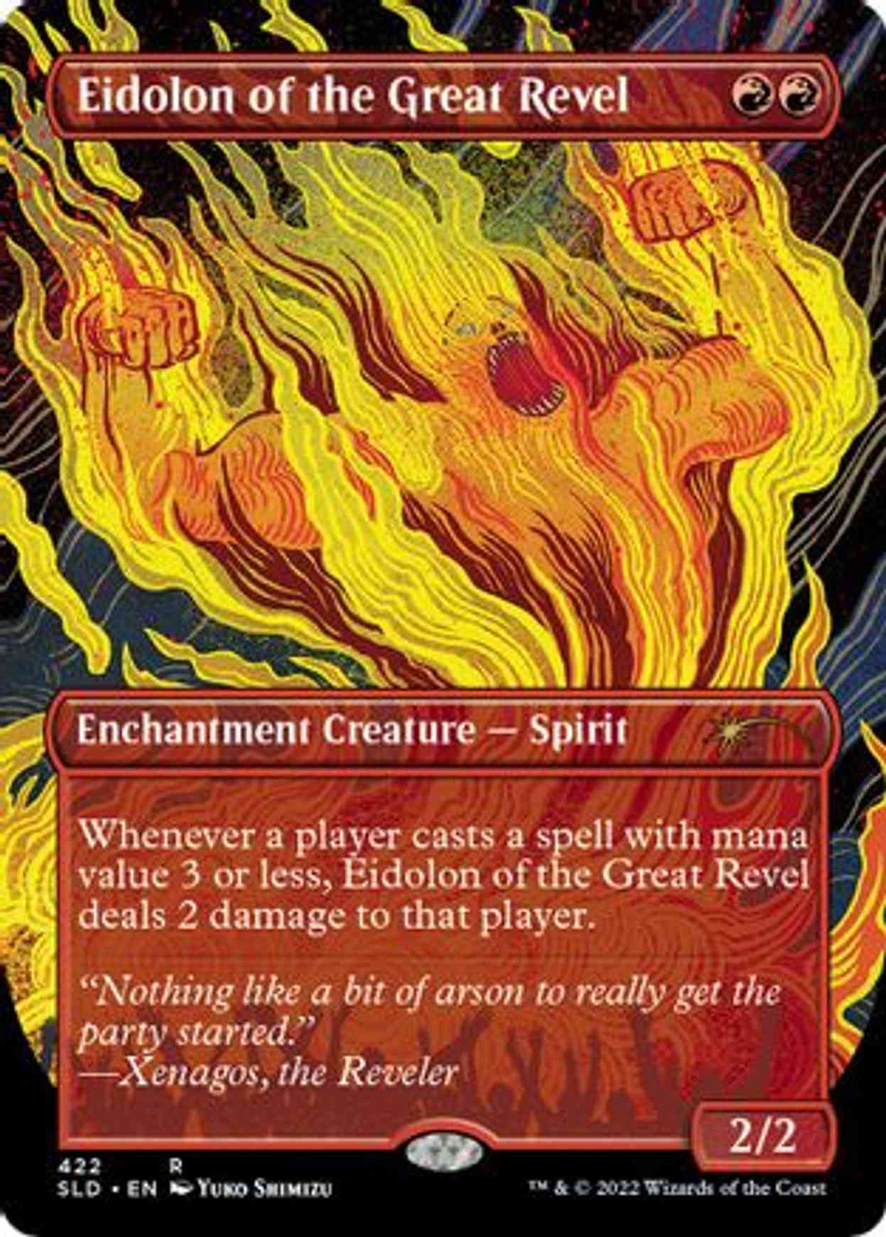 Eidolon of the Great Revel (Borderless) magic card front
