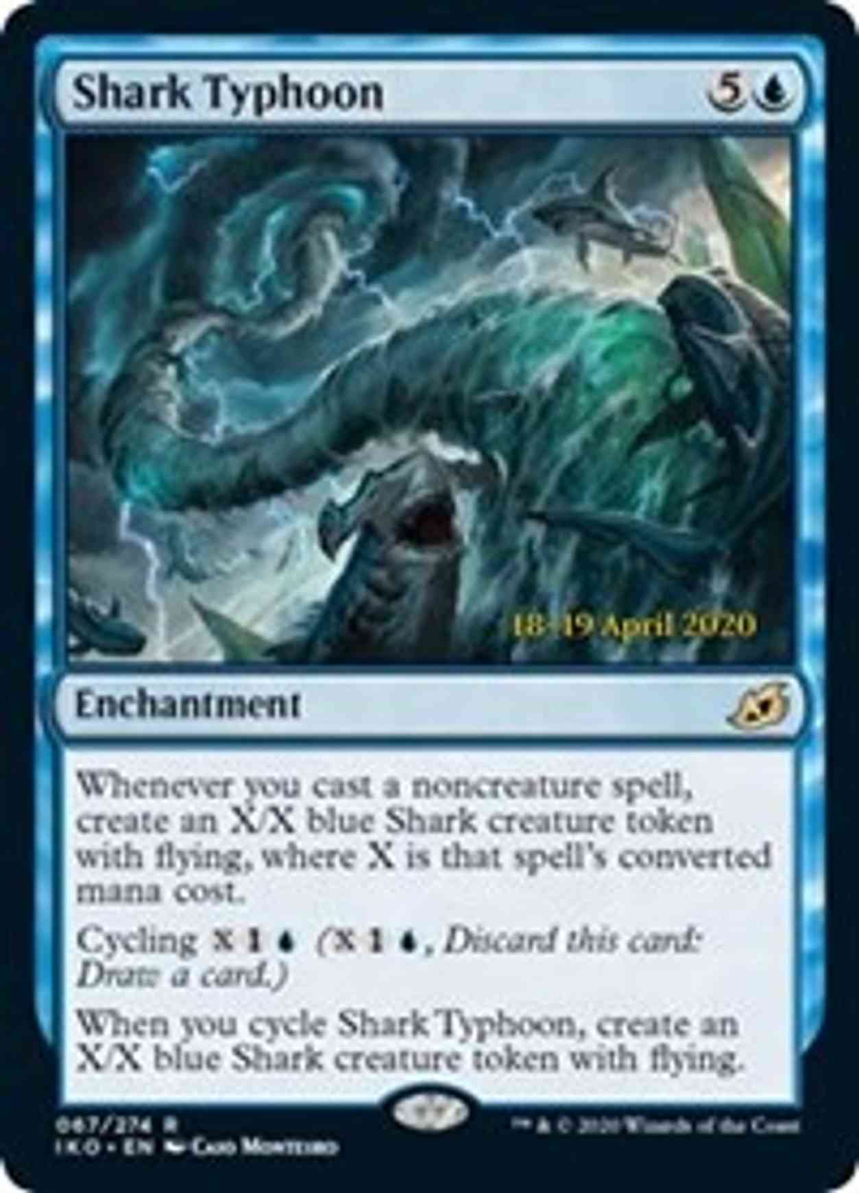 Shark Typhoon magic card front