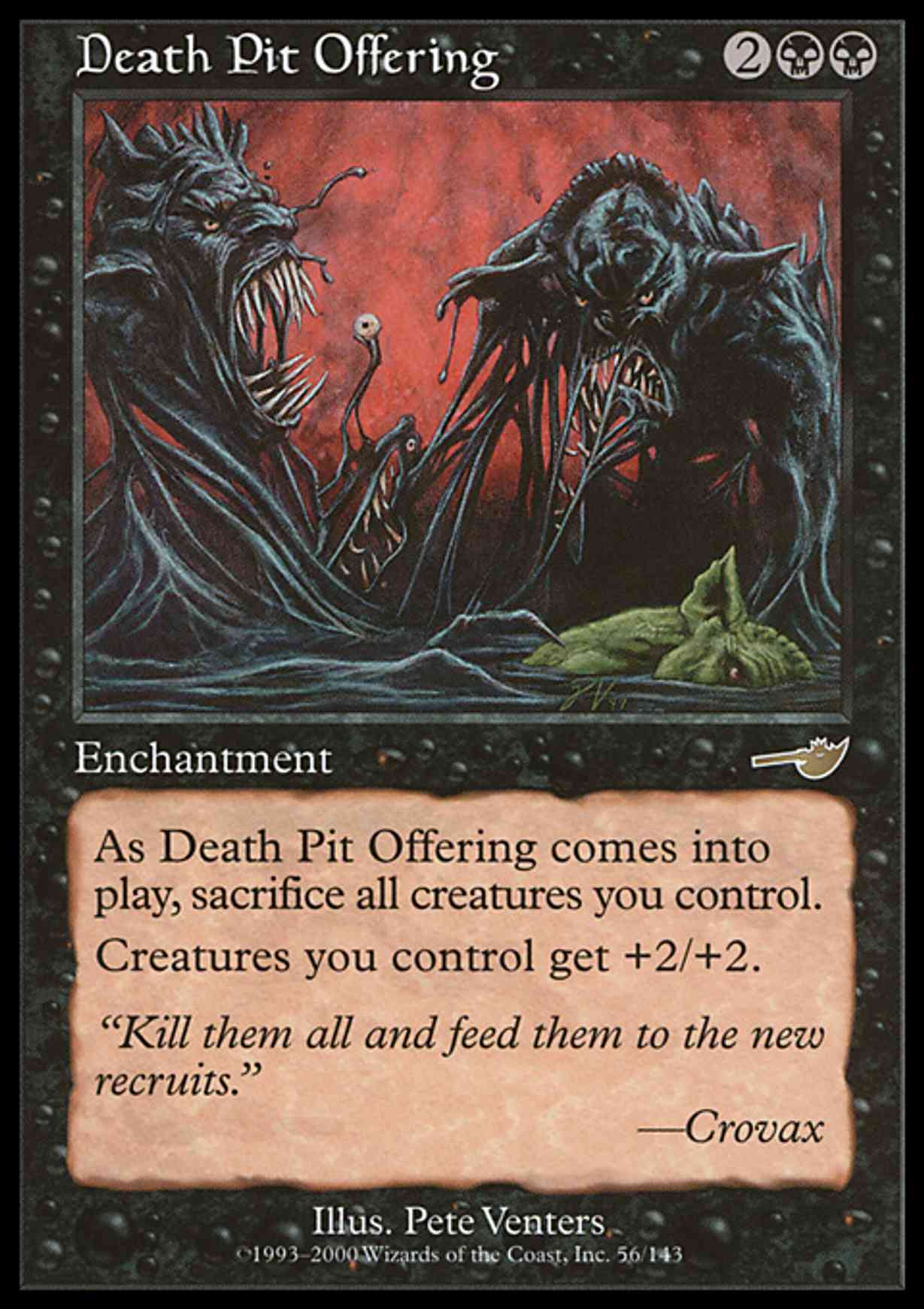 Death Pit Offering magic card front