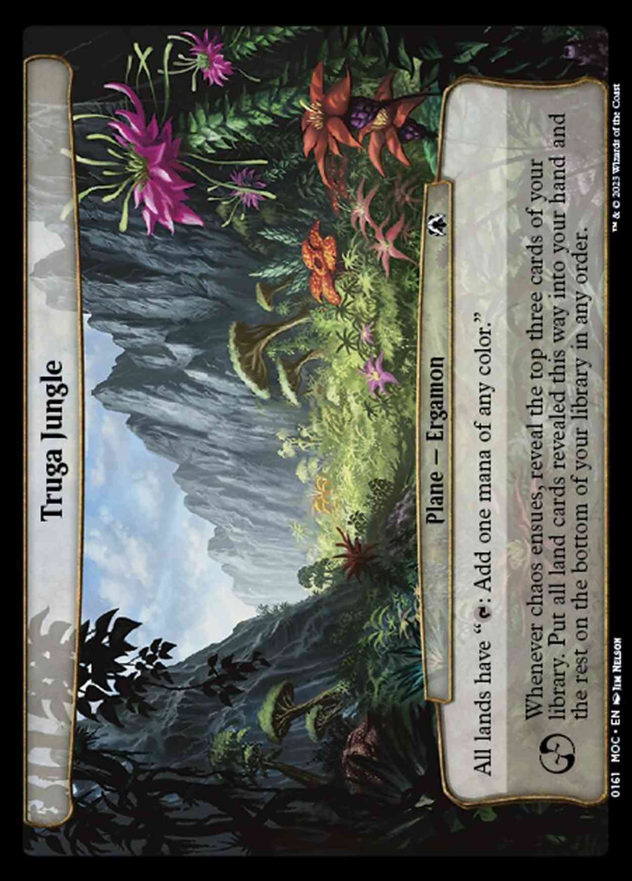Truga Jungle magic card front