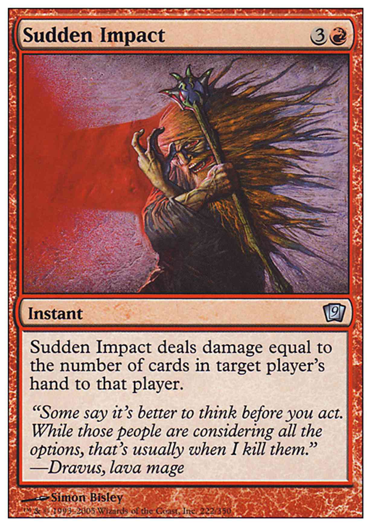 Sudden Impact magic card front