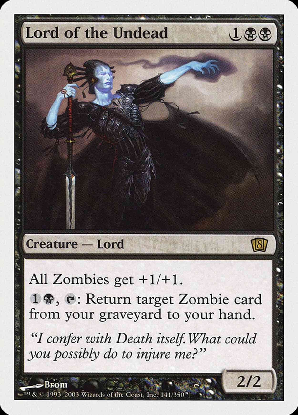 Lord of the Undead (8th Edition) magic card front