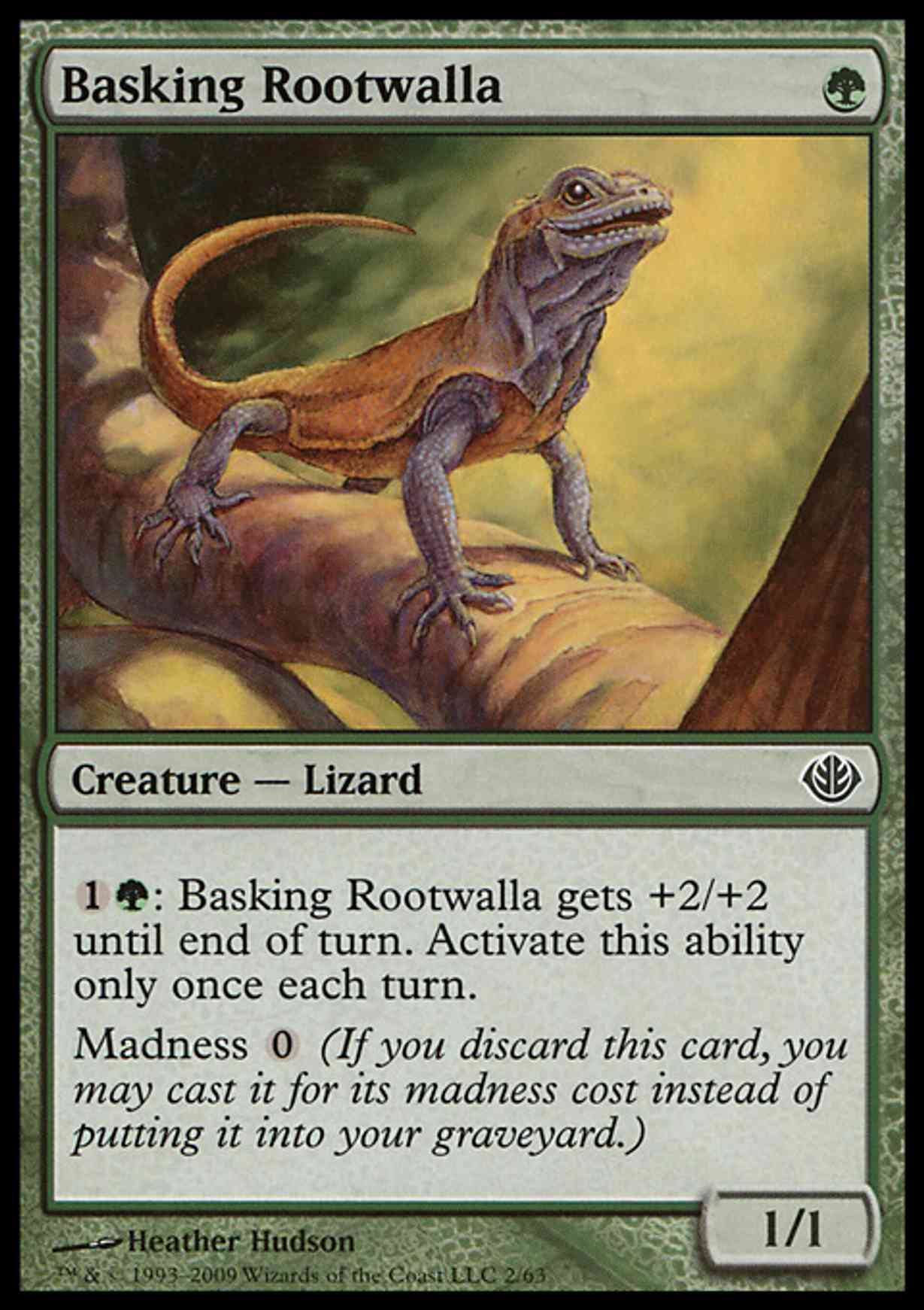Basking Rootwalla magic card front