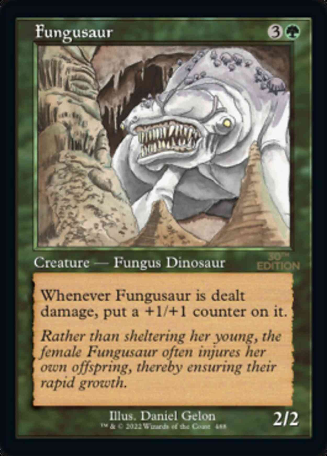Fungusaur (Retro Frame) magic card front