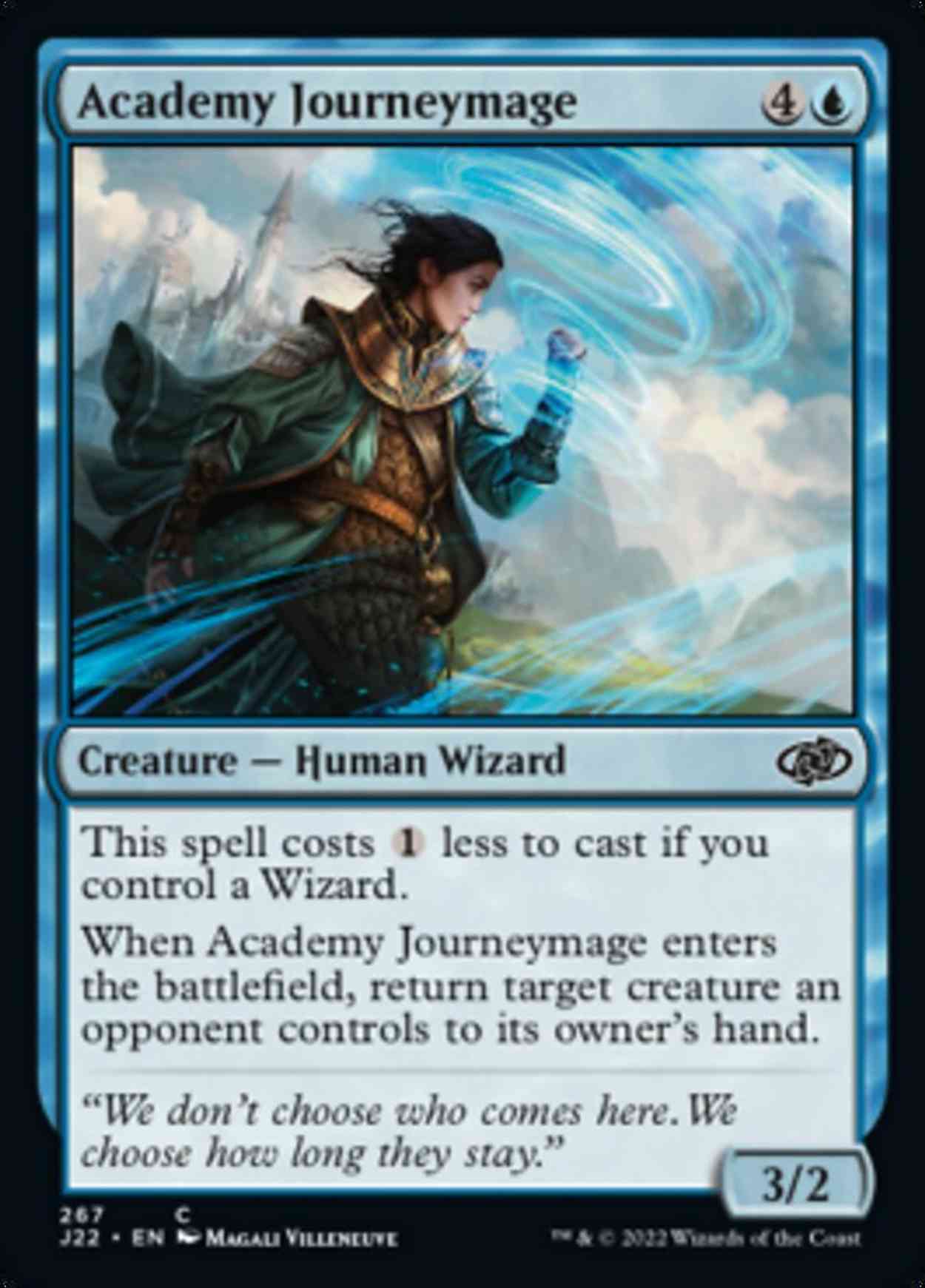 Academy Journeymage magic card front