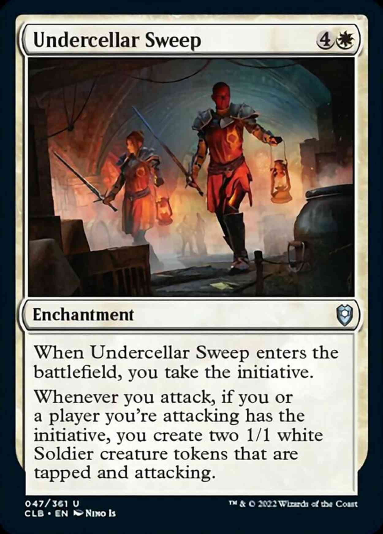 Undercellar Sweep magic card front