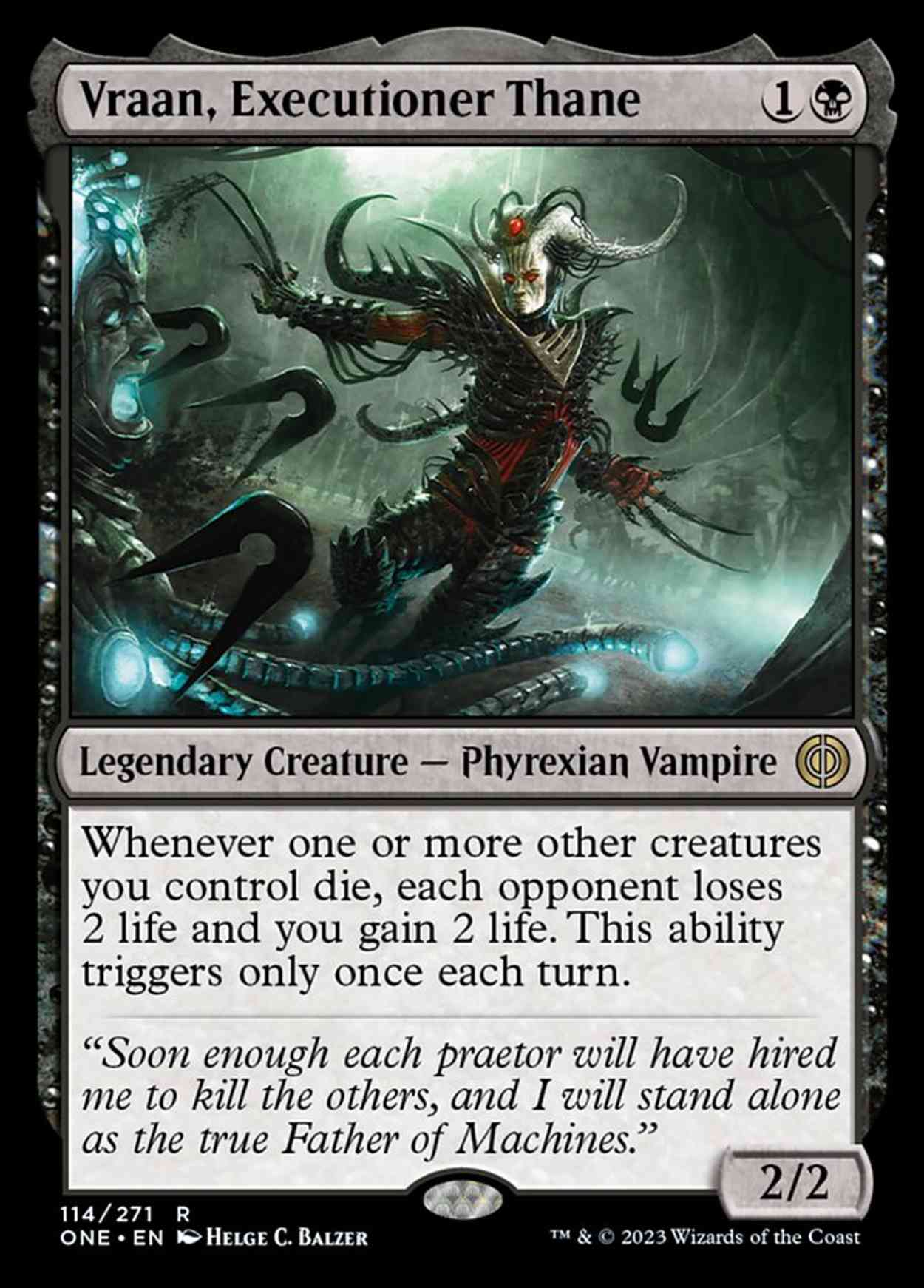 Vraan, Executioner Thane magic card front
