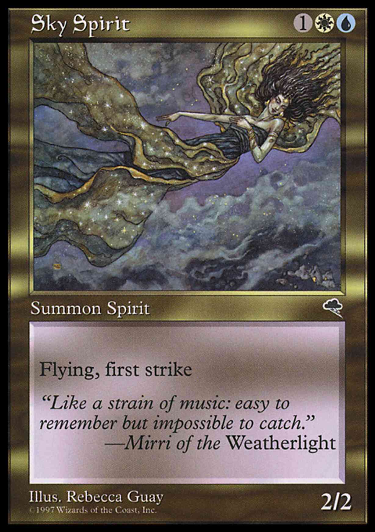 Sky Spirit magic card front