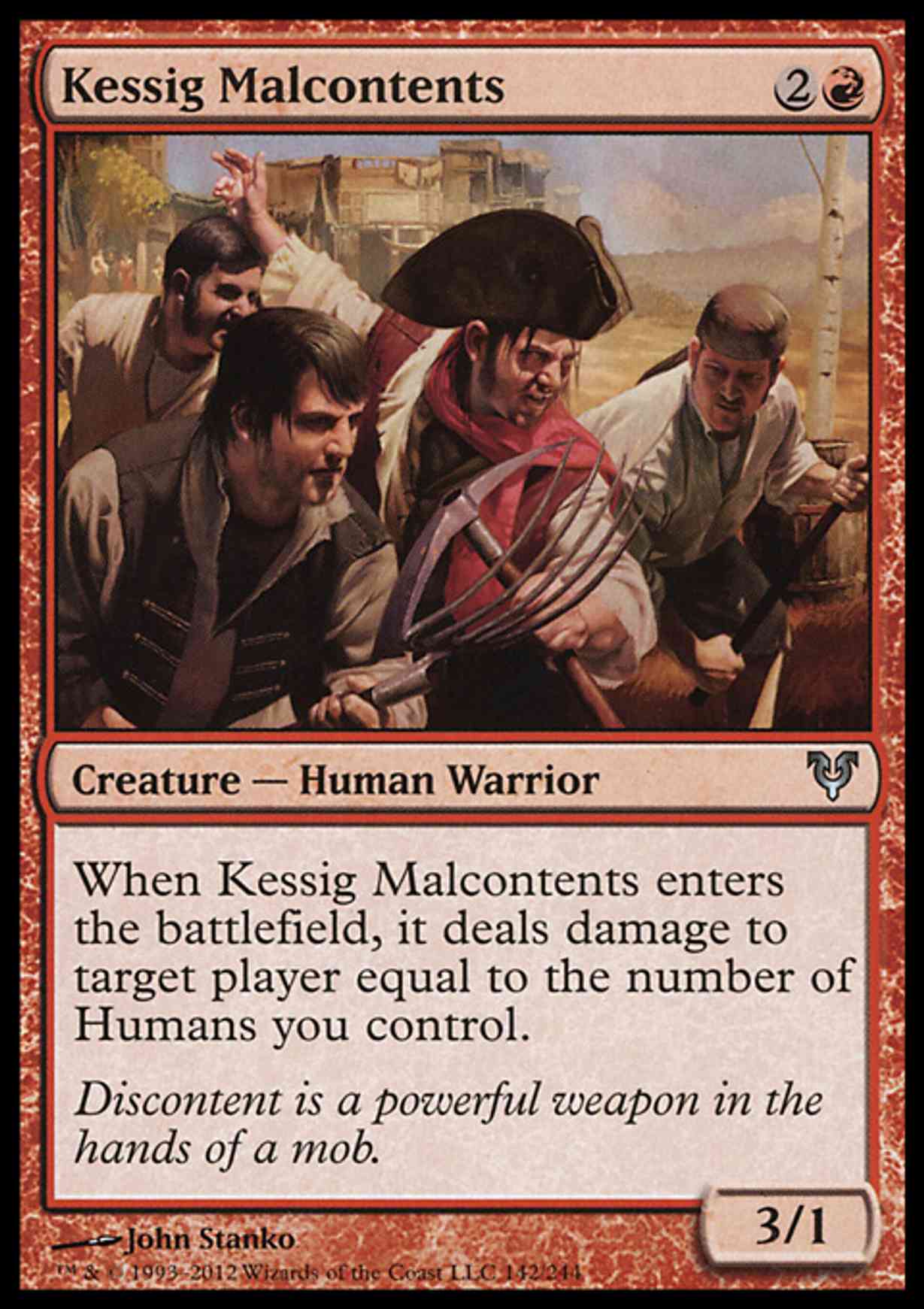 Kessig Malcontents magic card front