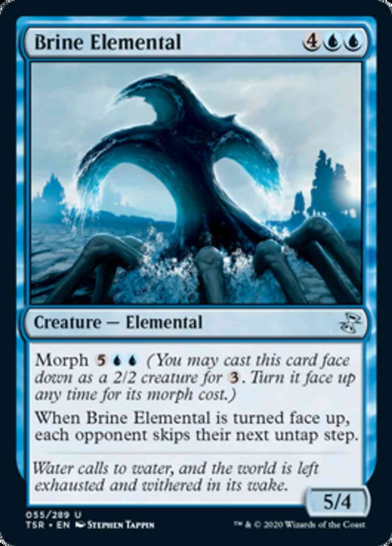 Brine Elemental magic card front