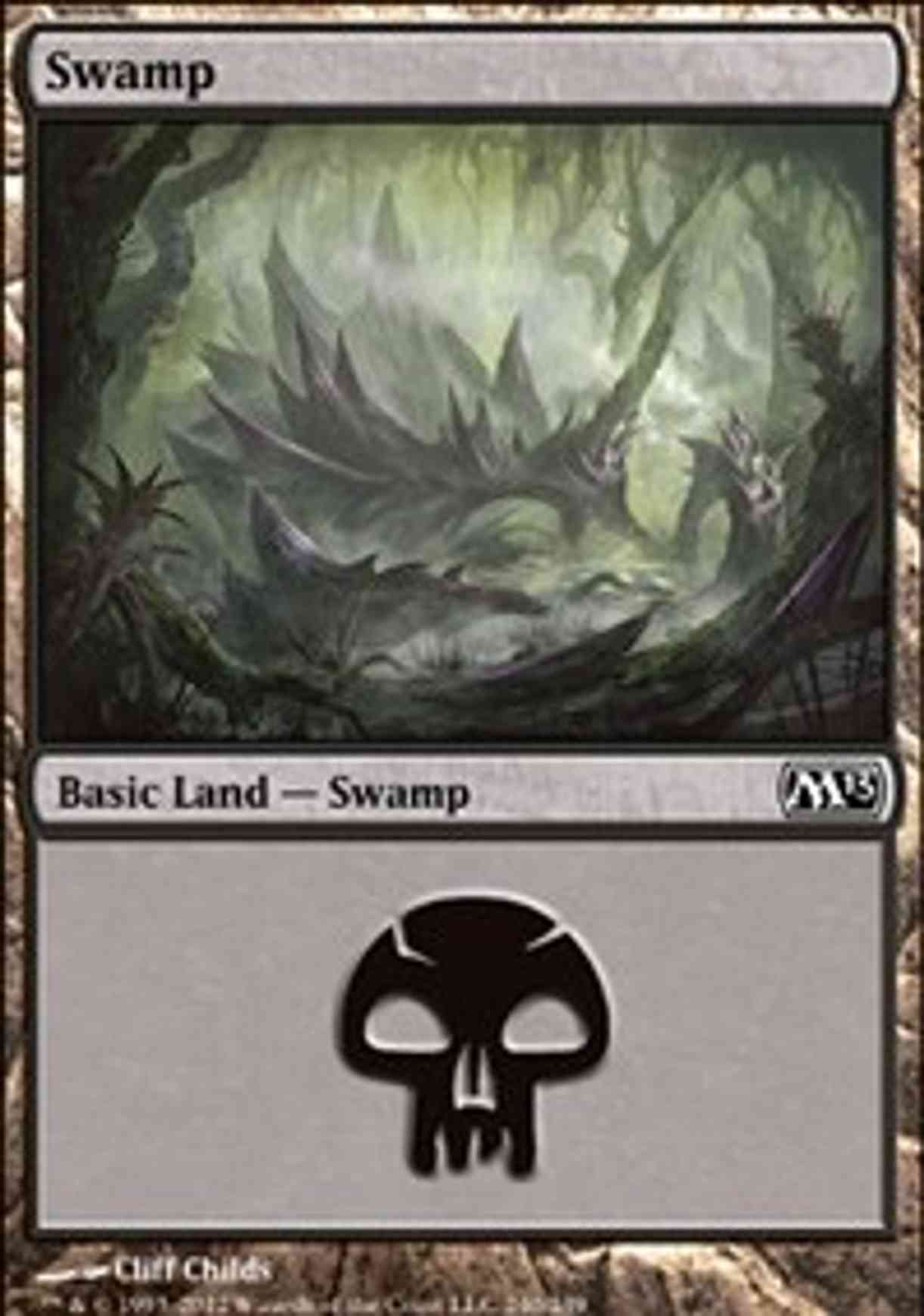 Swamp (240) Price from mtg Magic 2013