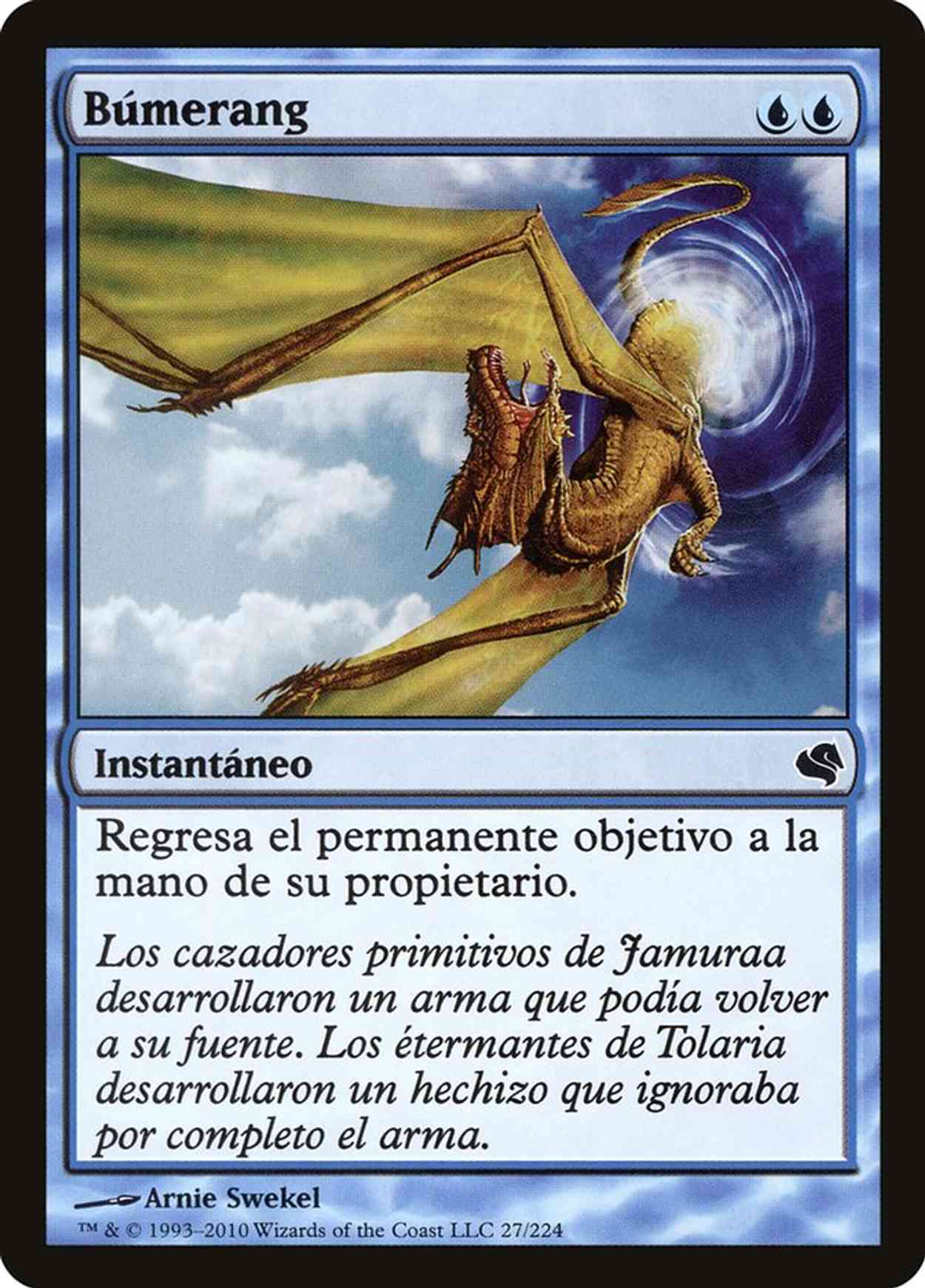 Boomerang (Retro Frame) magic card front