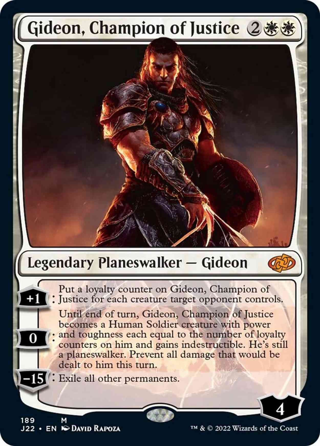 Gideon, Champion of Justice magic card front