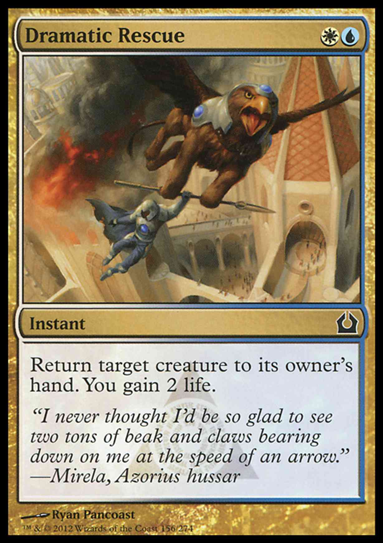 Dramatic Rescue magic card front