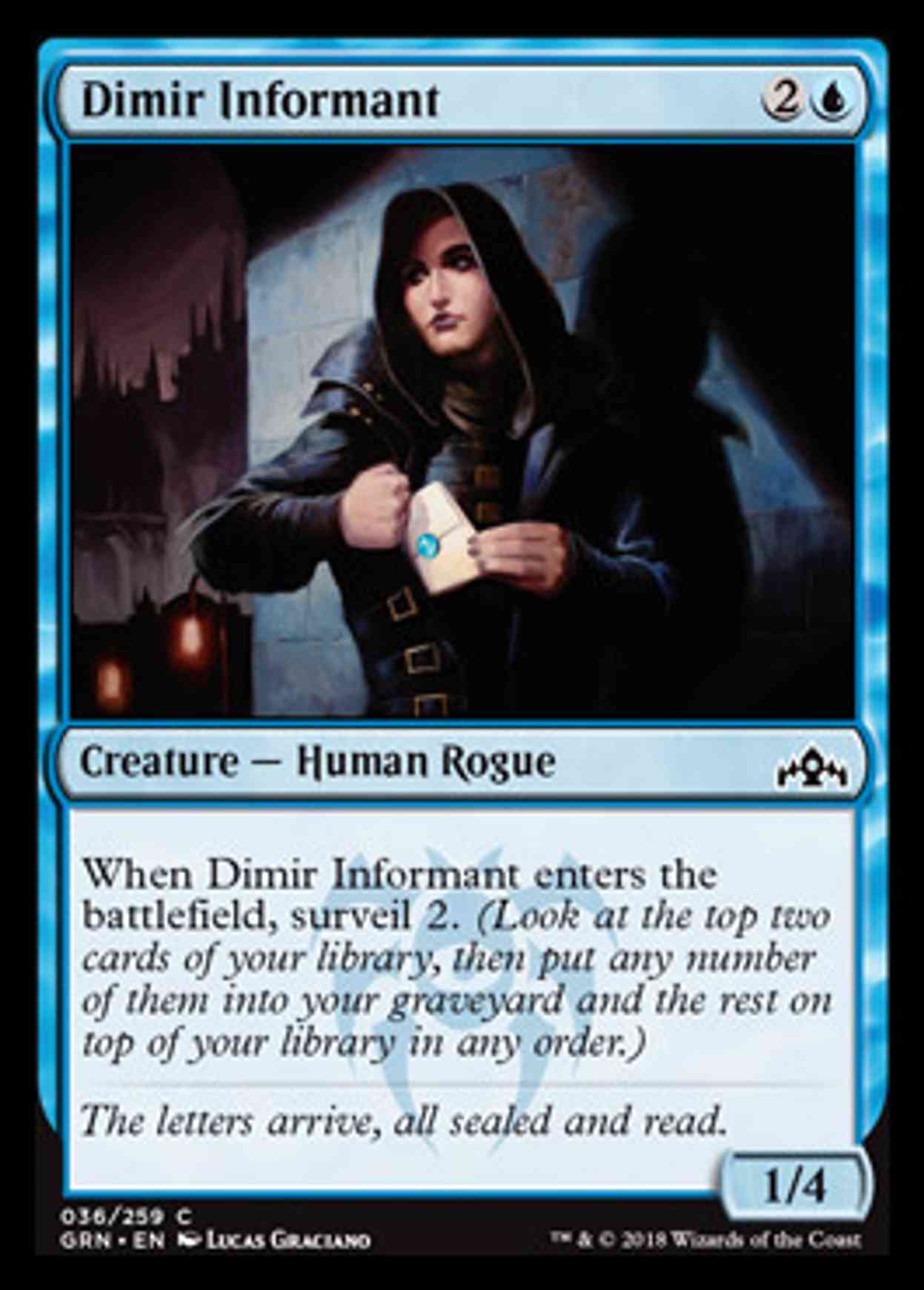 Dimir Informant magic card front