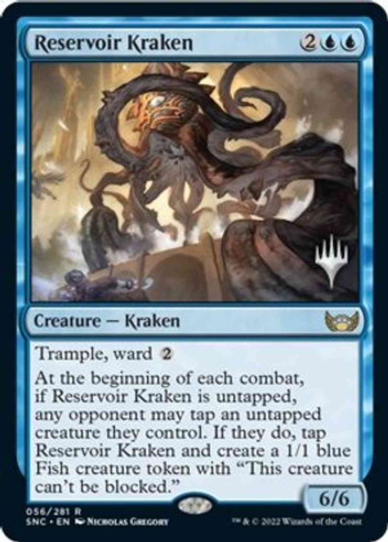Reservoir Kraken magic card front