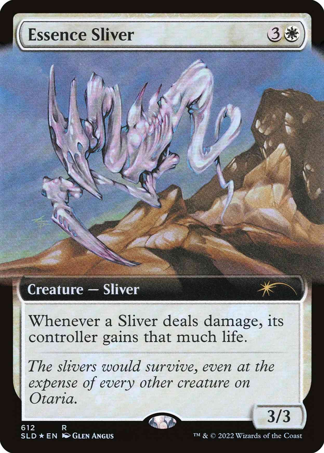 Essence Sliver (Extended Art) magic card front