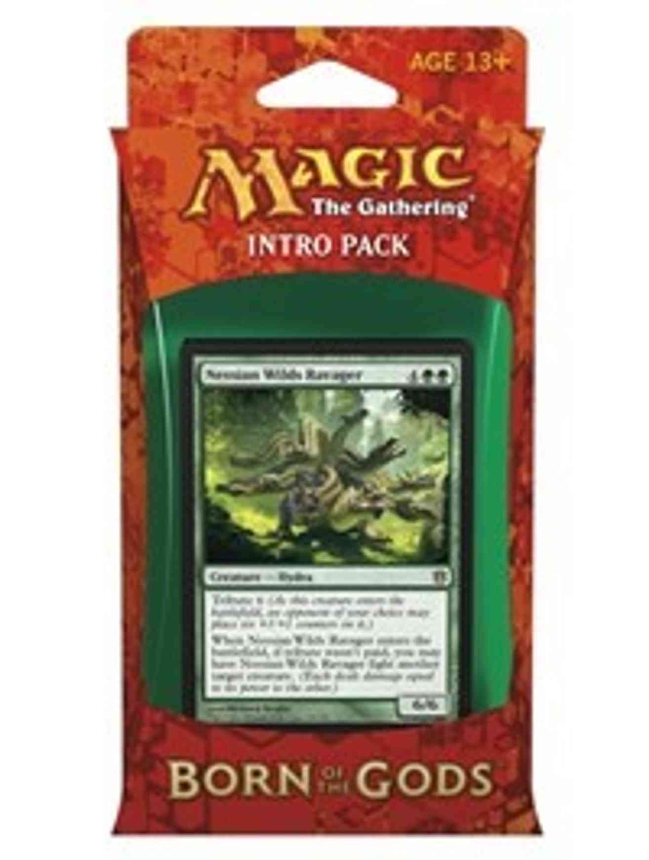 Born of the Gods Intro Pack - Green magic card front