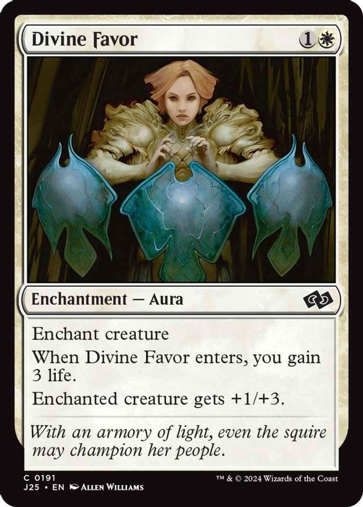 Divine Favor magic card front