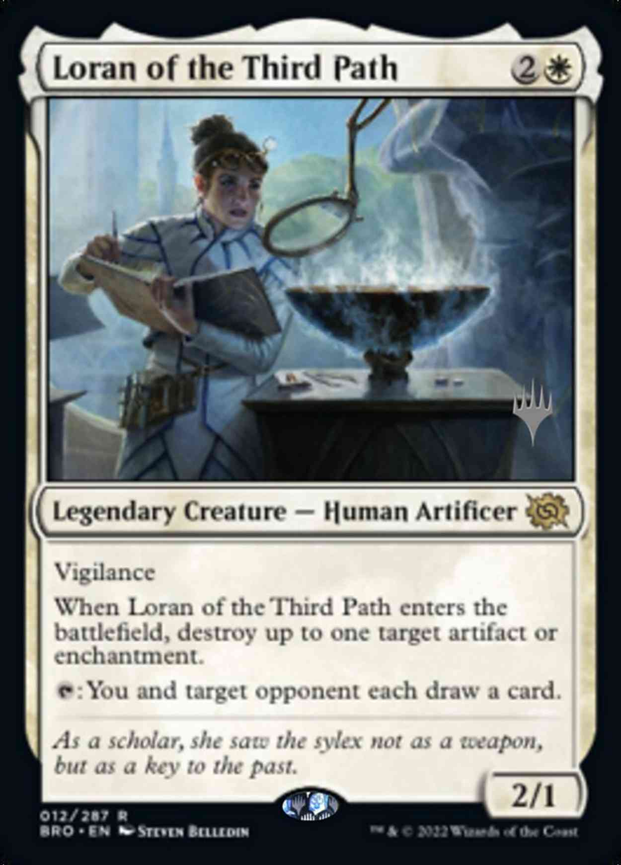 Loran of the Third Path magic card front