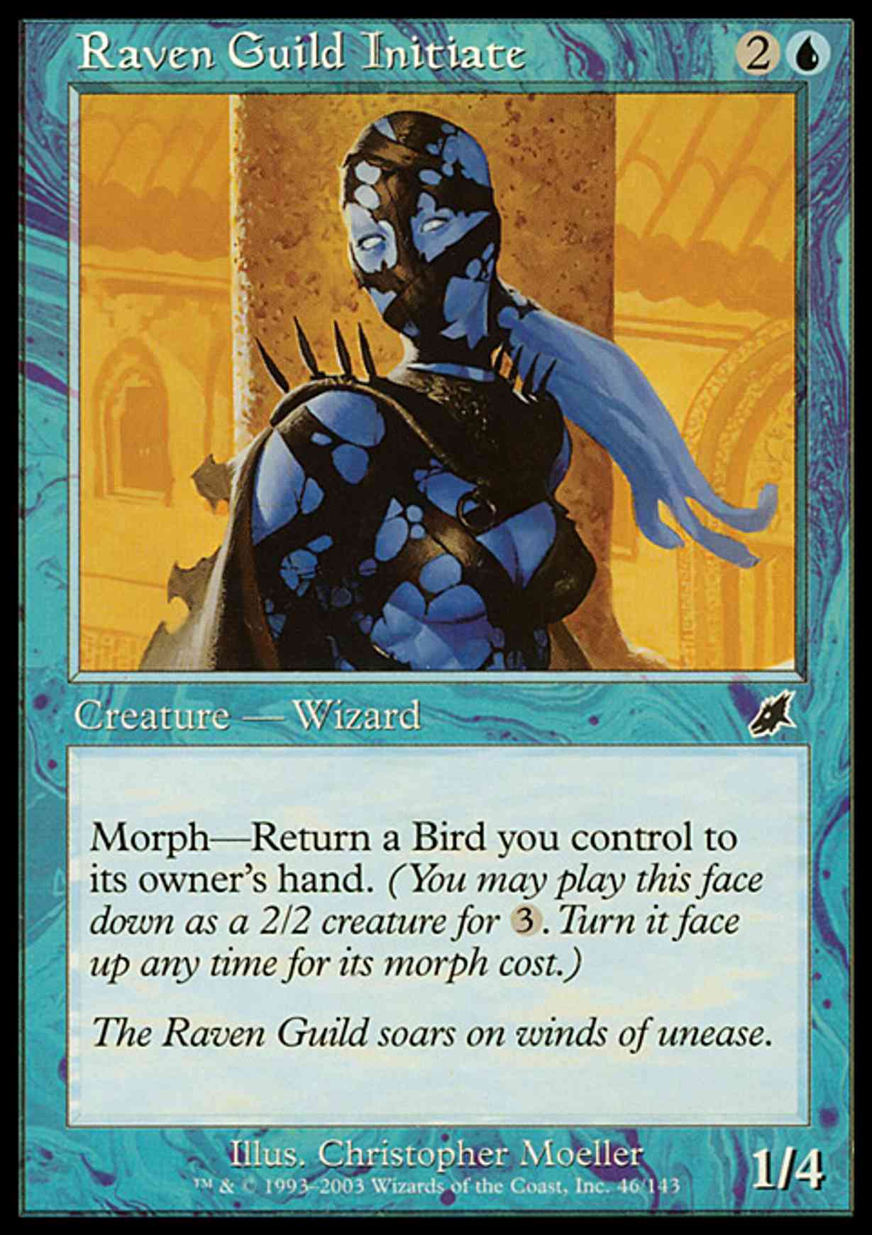 Raven Guild Initiate magic card front