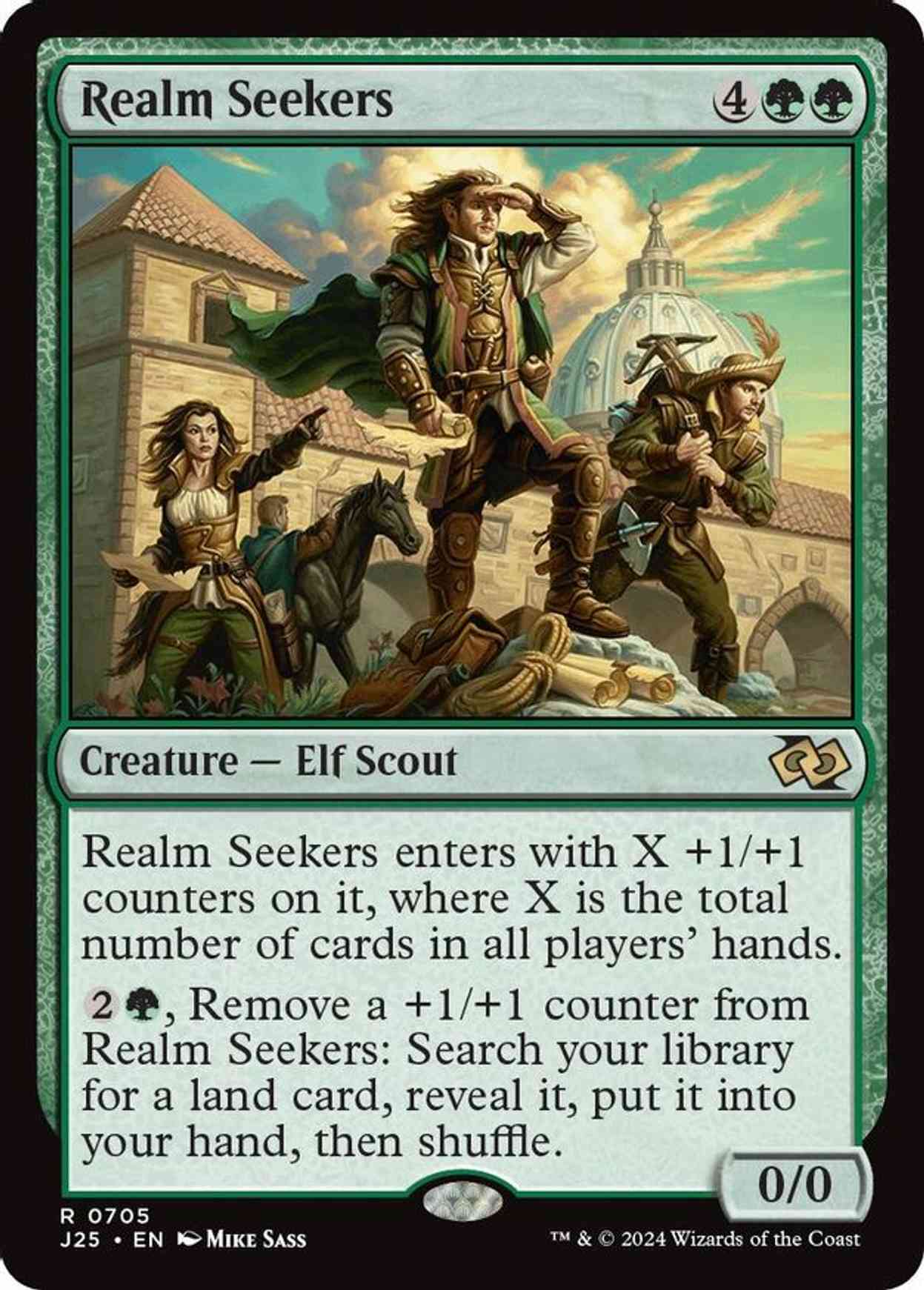 Realm Seekers magic card front
