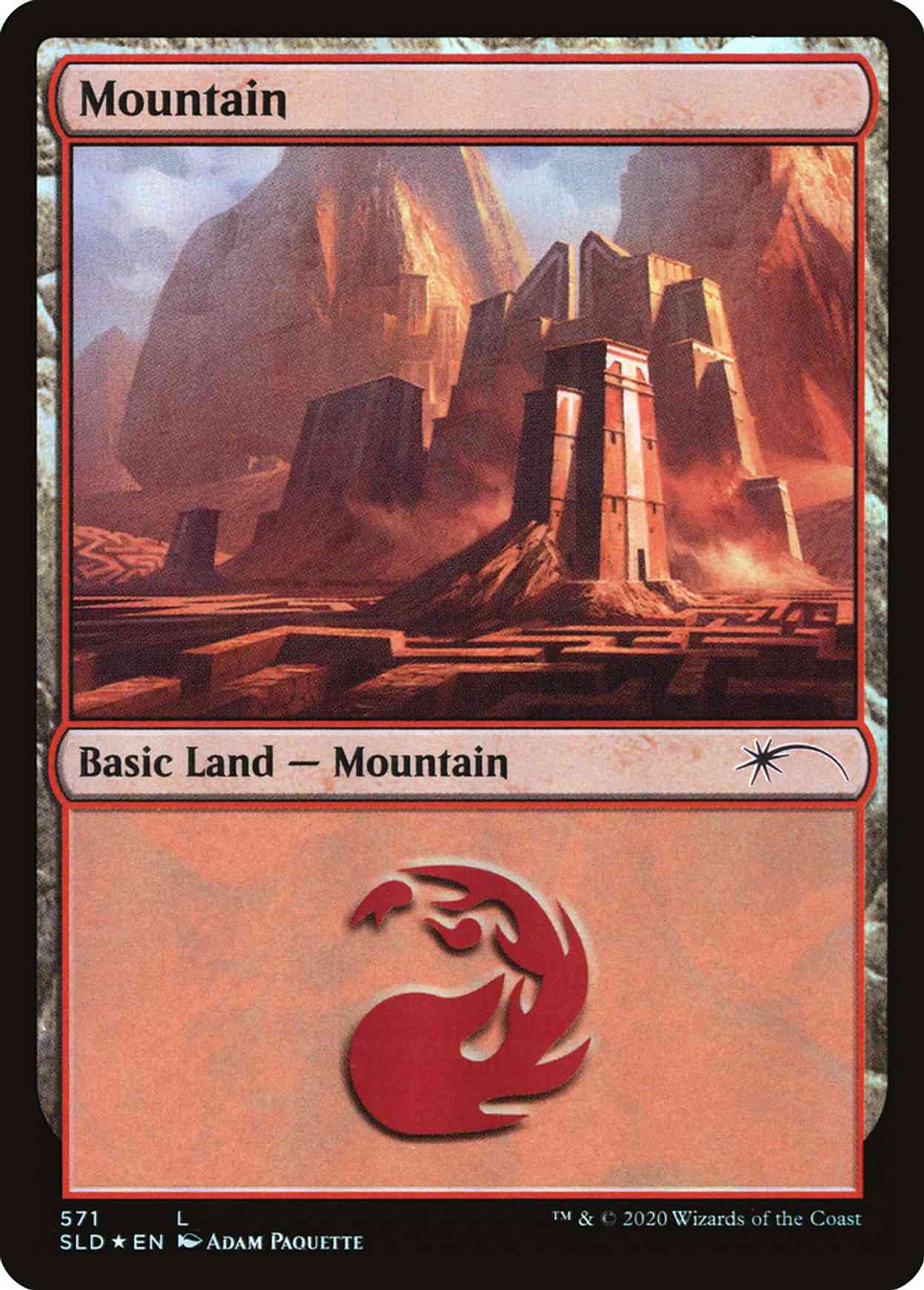 Mountain (571) magic card front