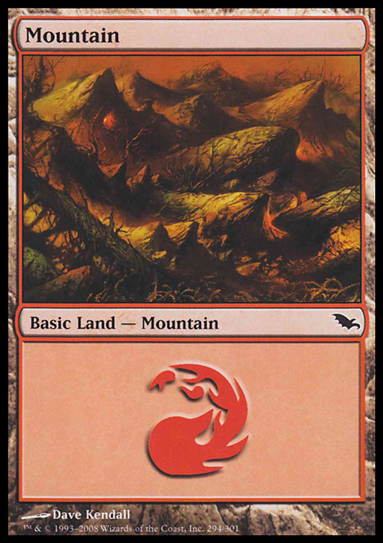 Mountain (294) magic card front