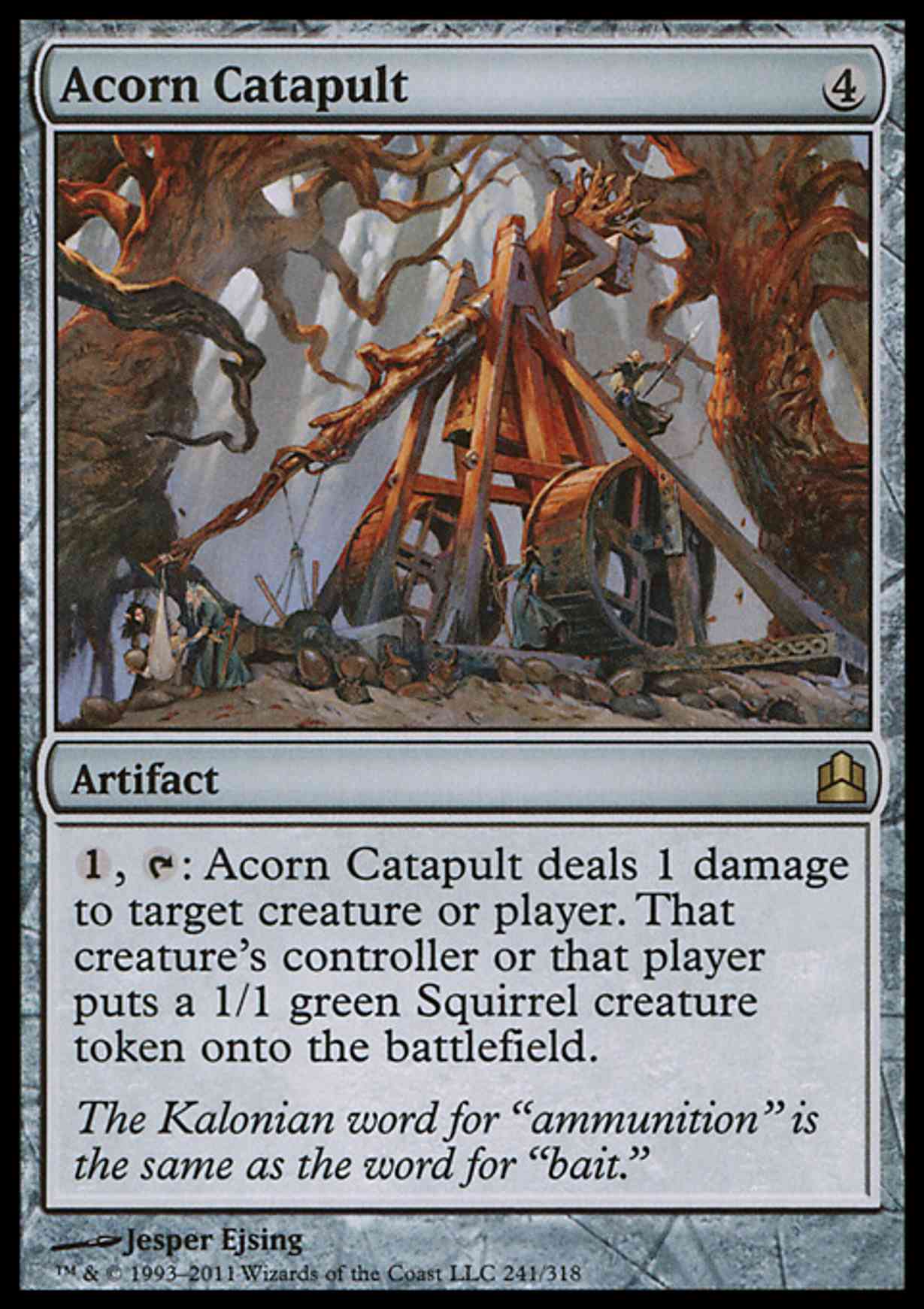 Acorn Catapult magic card front