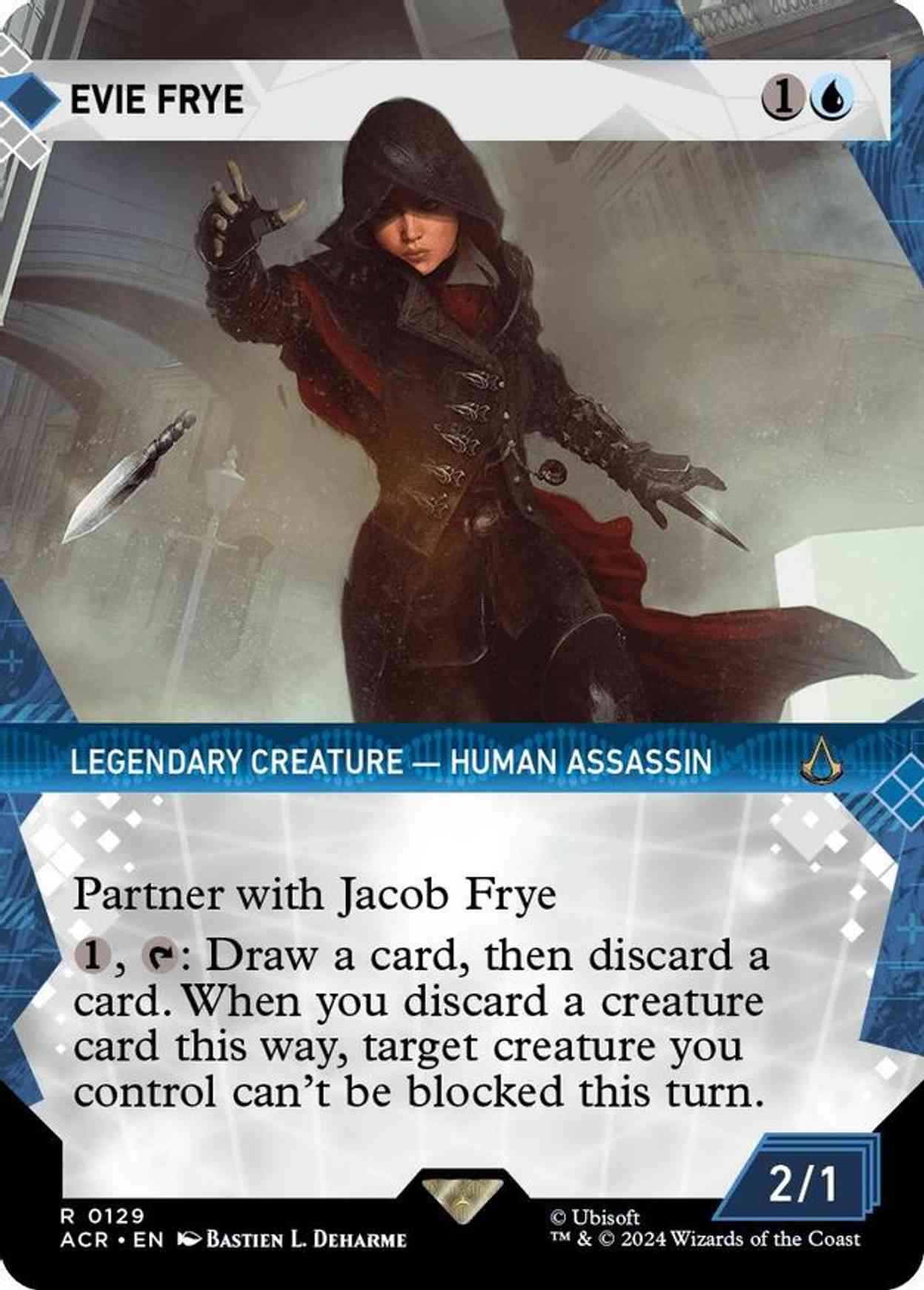 Evie Frye (Showcase) magic card front