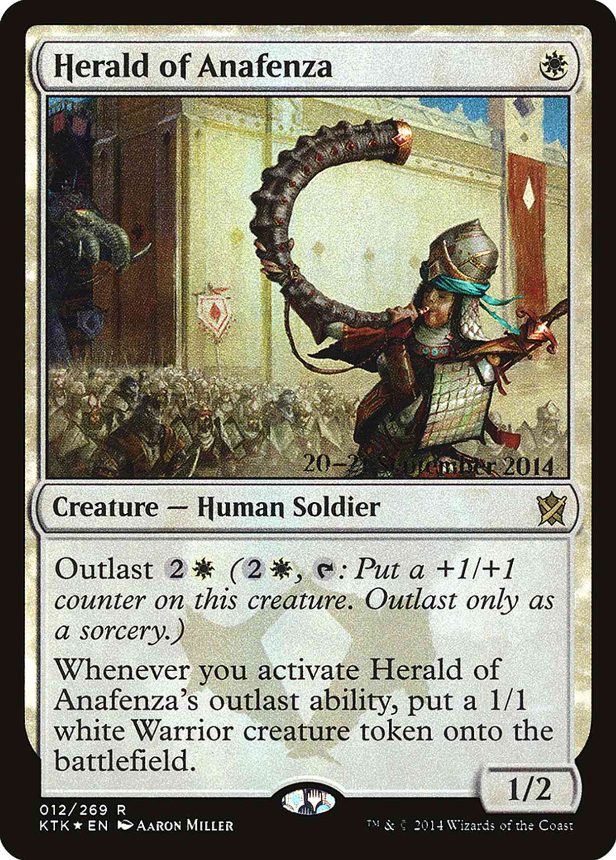 Herald of Anafenza magic card front