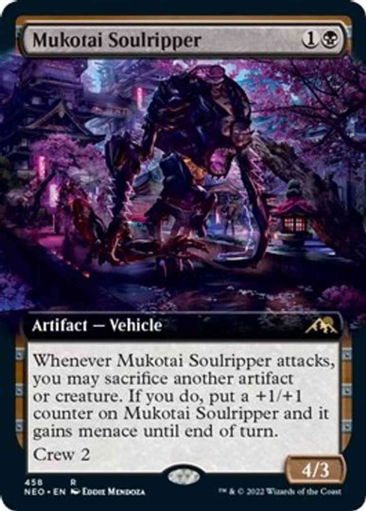 Mukotai Soulripper (Extended Art) magic card front