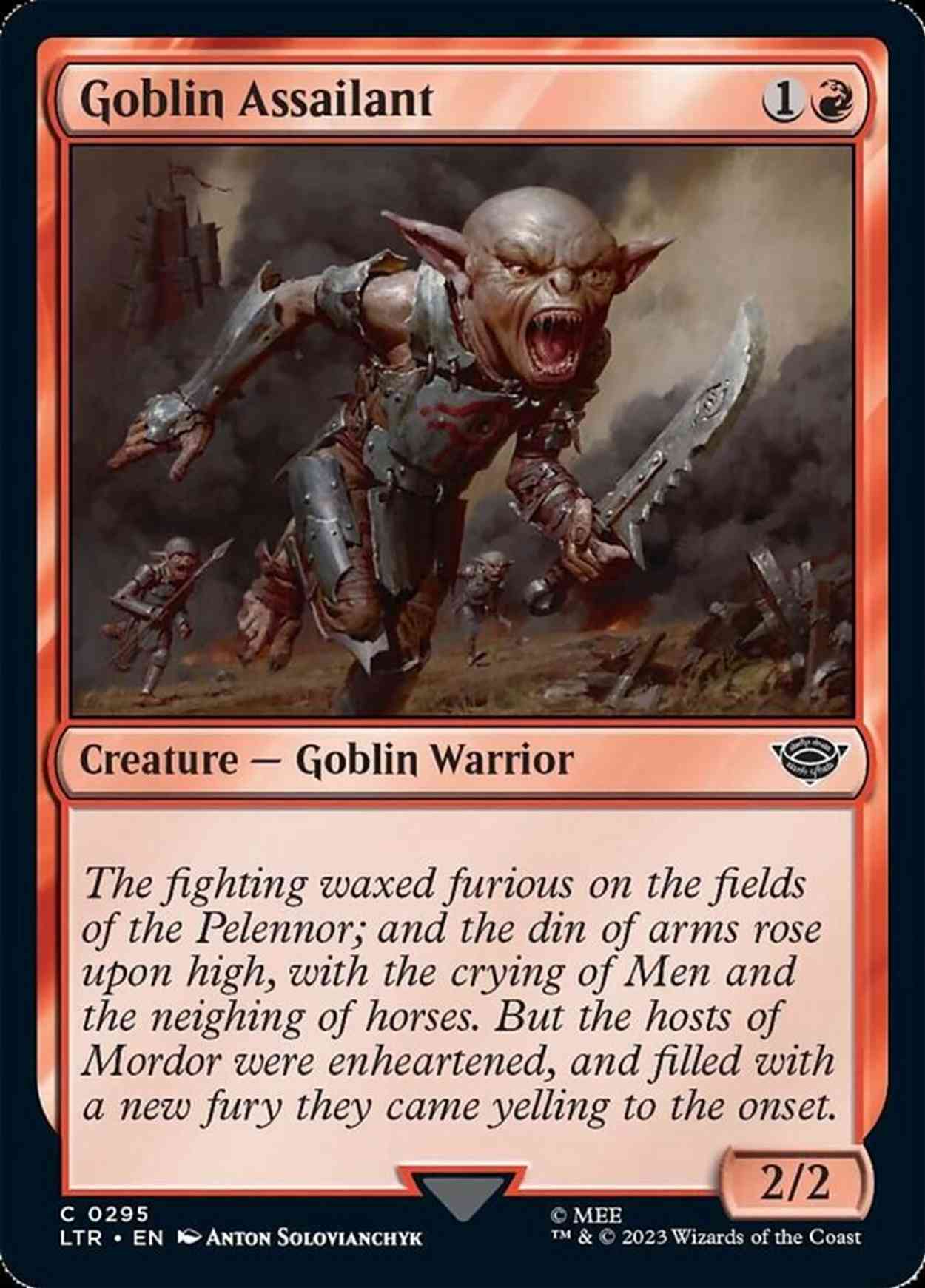 Goblin Assailant magic card front