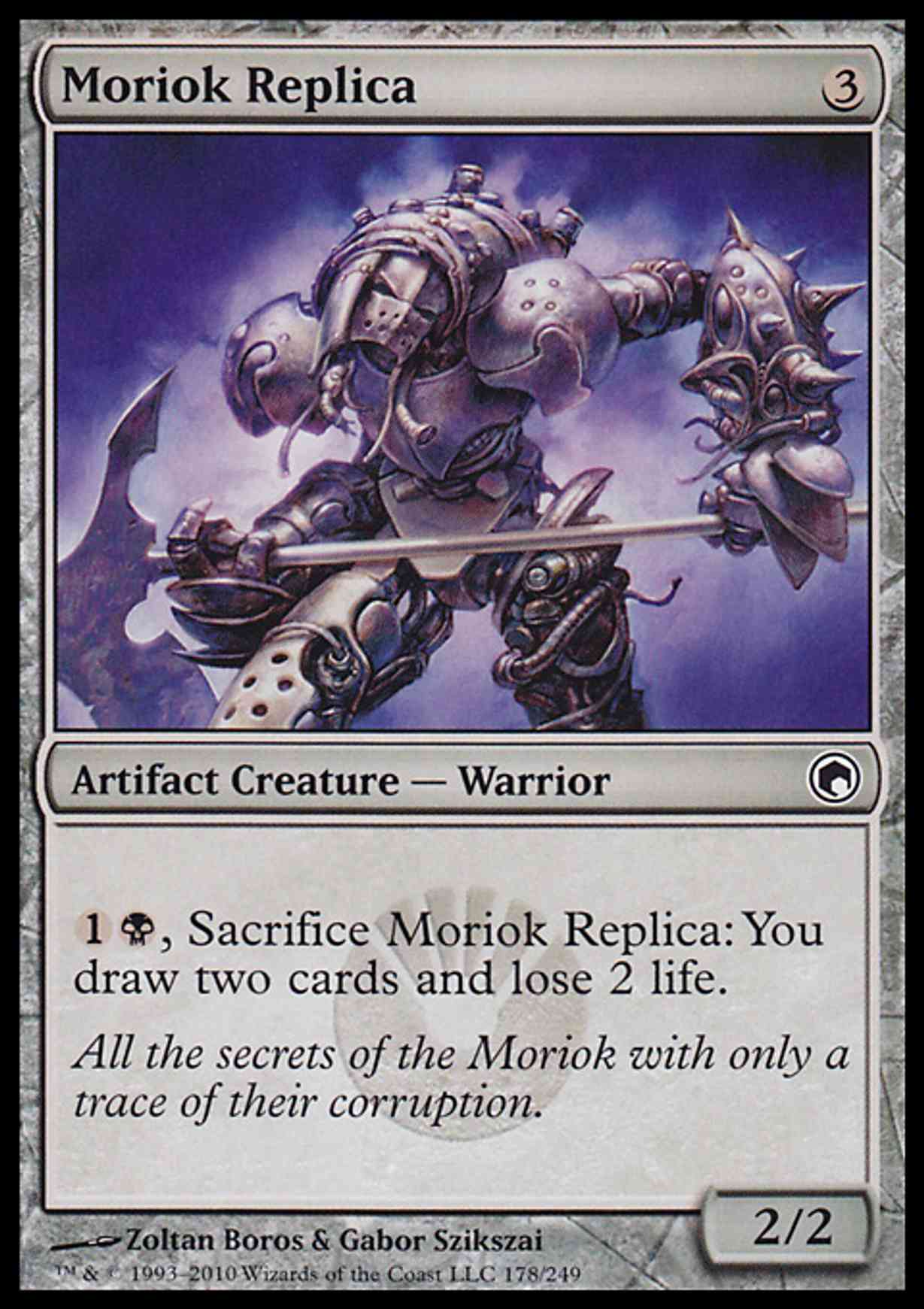 Moriok Replica magic card front