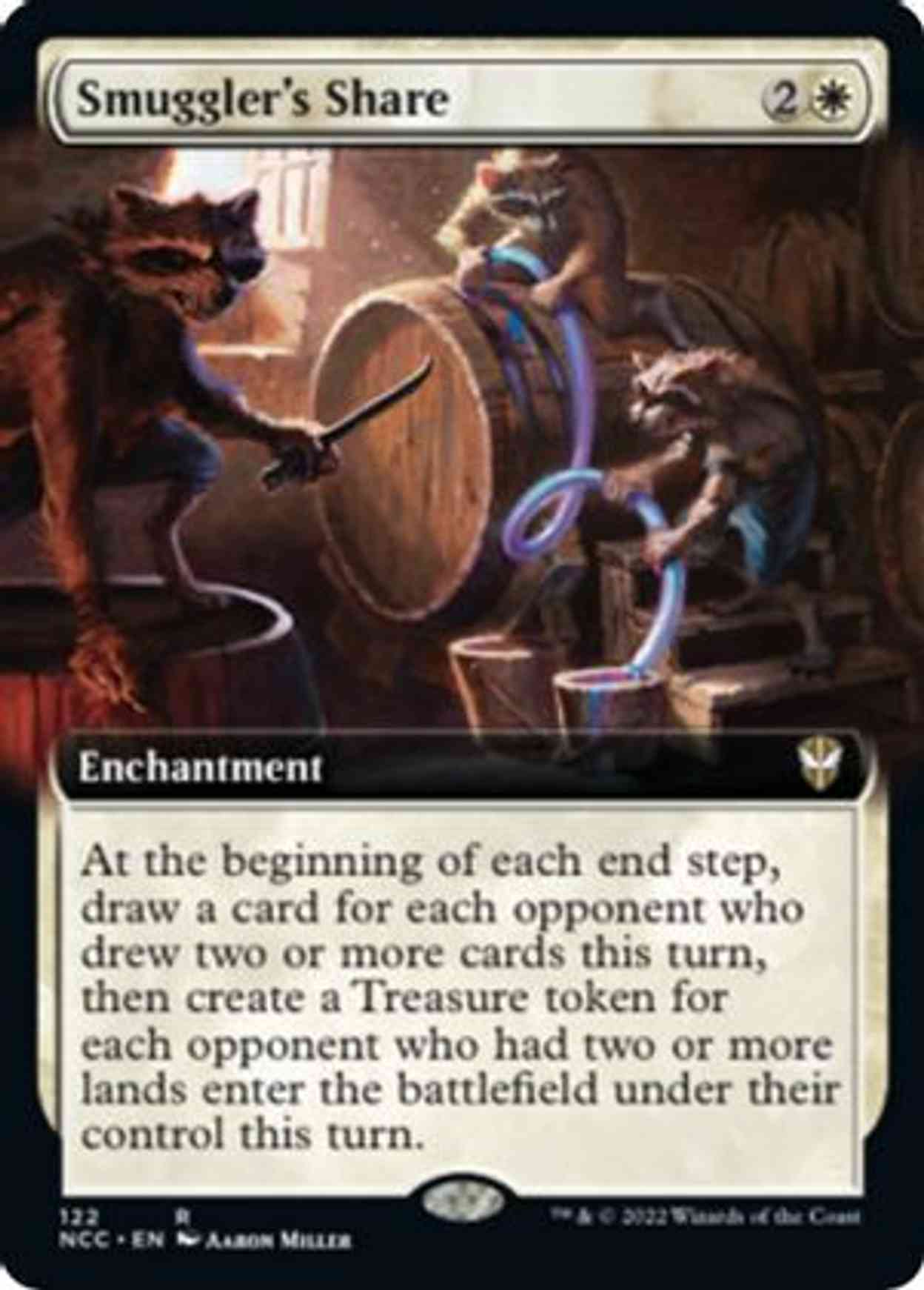 Smuggler's Share (Extended Art) magic card front