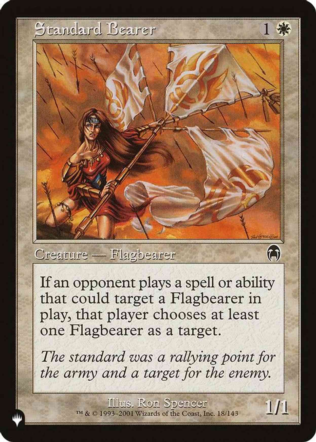 Standard Bearer magic card front