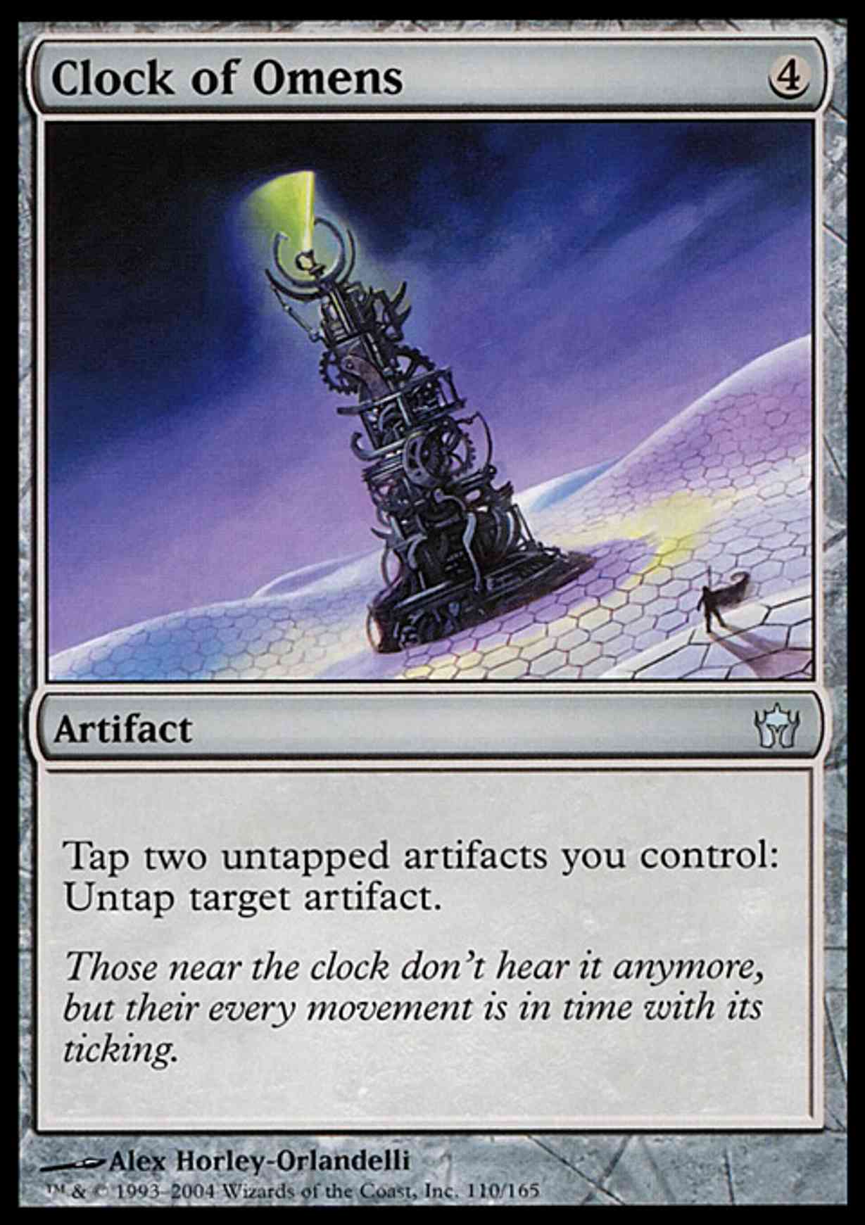 Clock of Omens magic card front