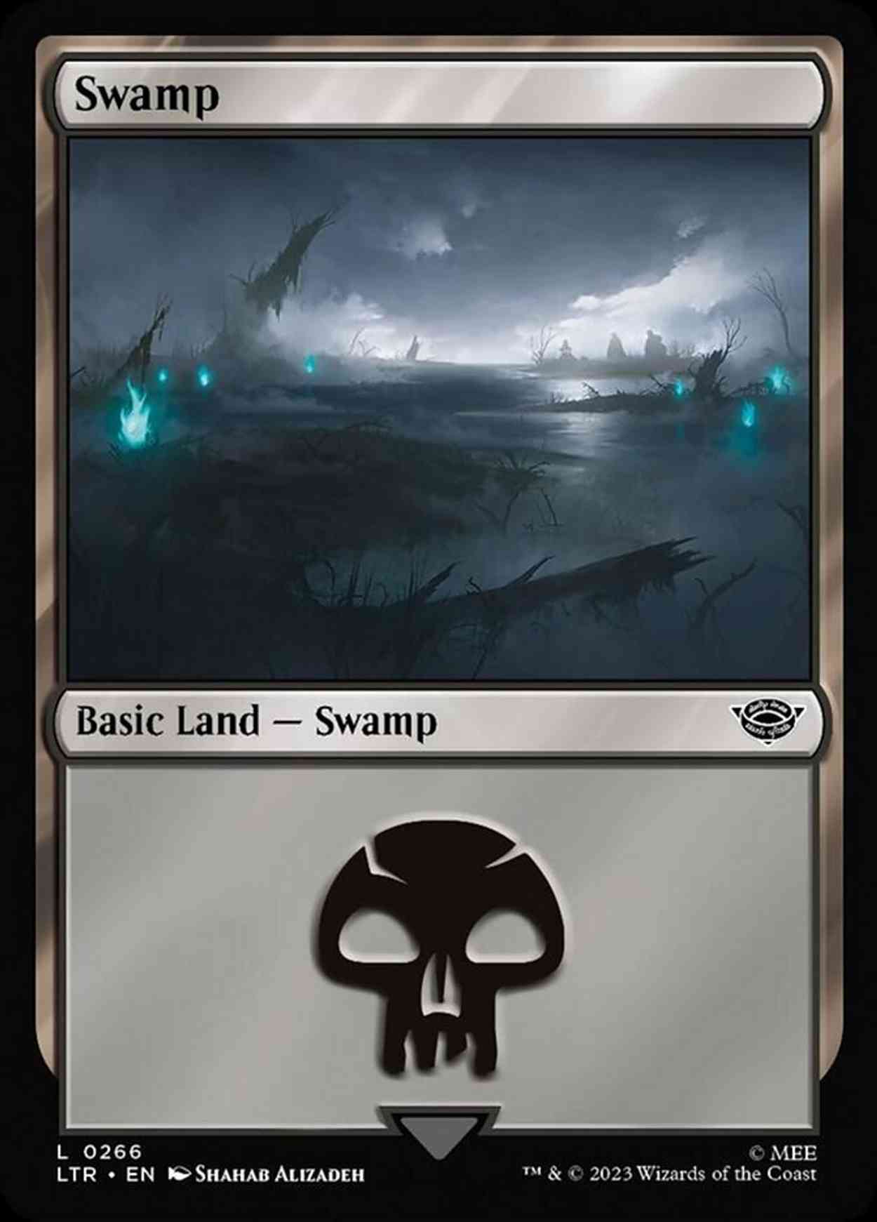 Swamp (0266) magic card front