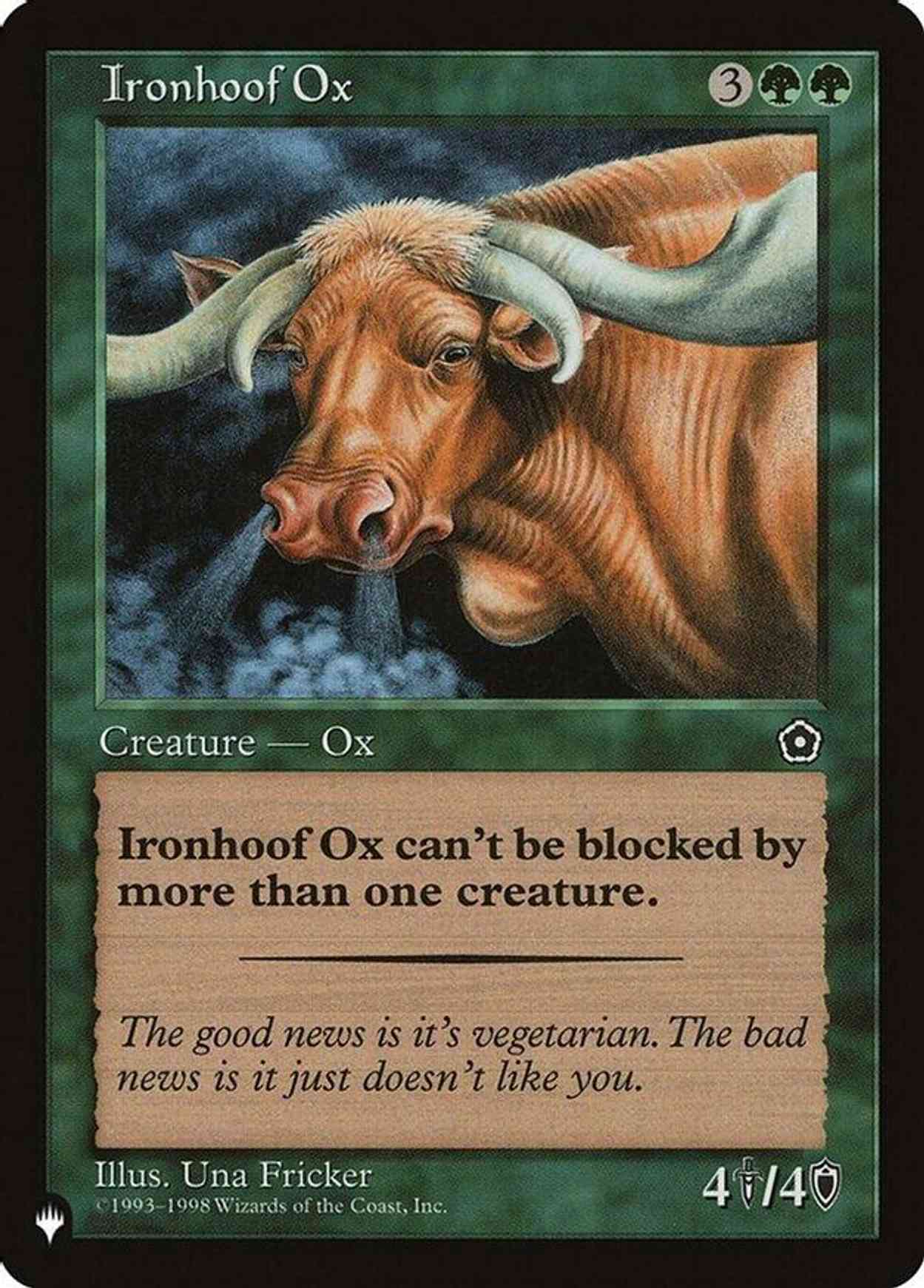 Ironhoof Ox magic card front