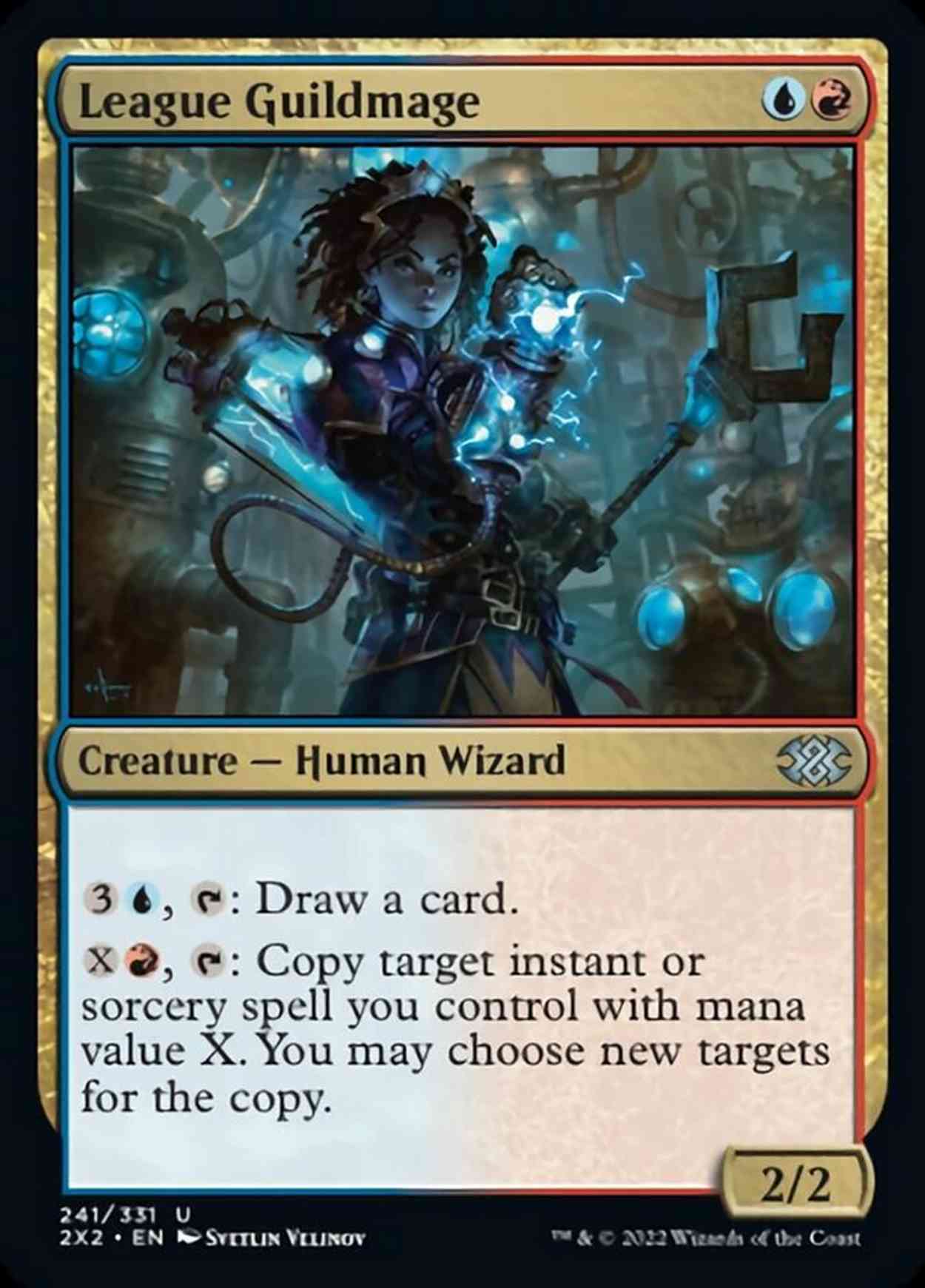League Guildmage magic card front