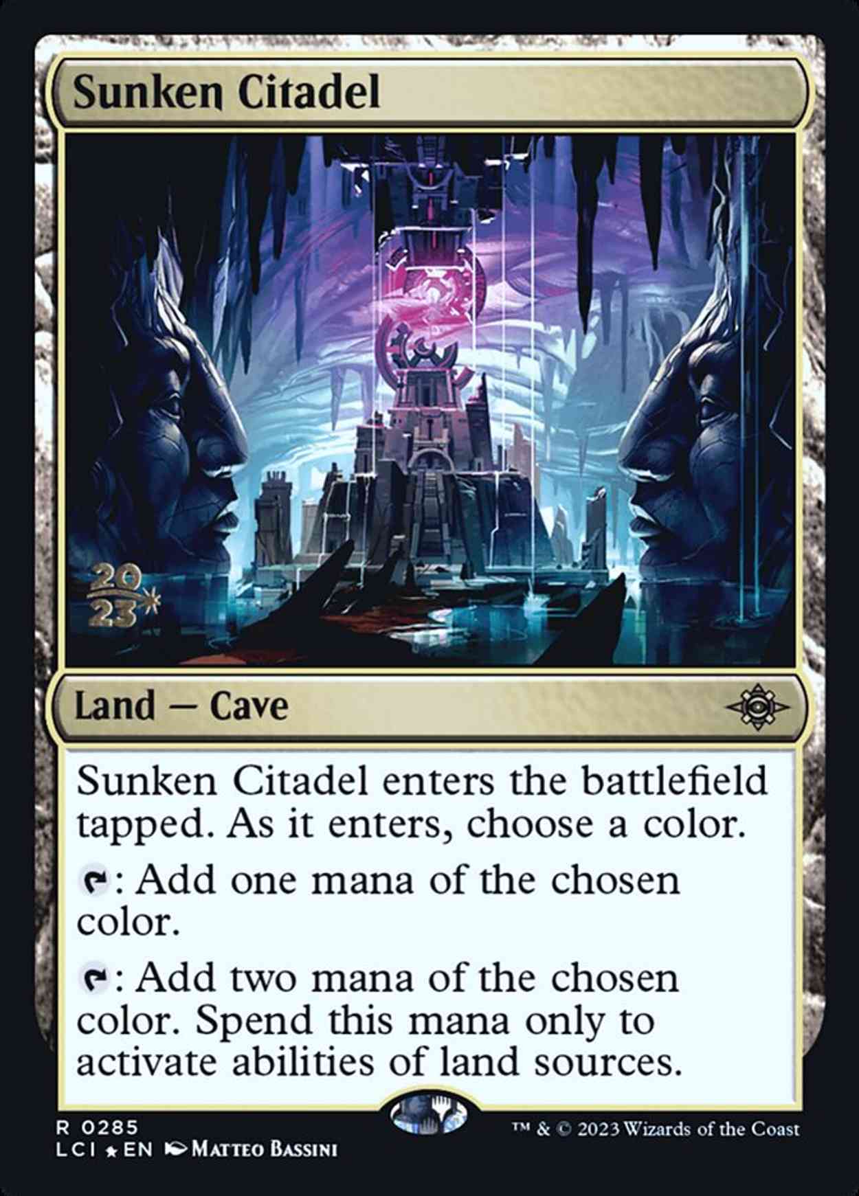 Sunken Citadel magic card front