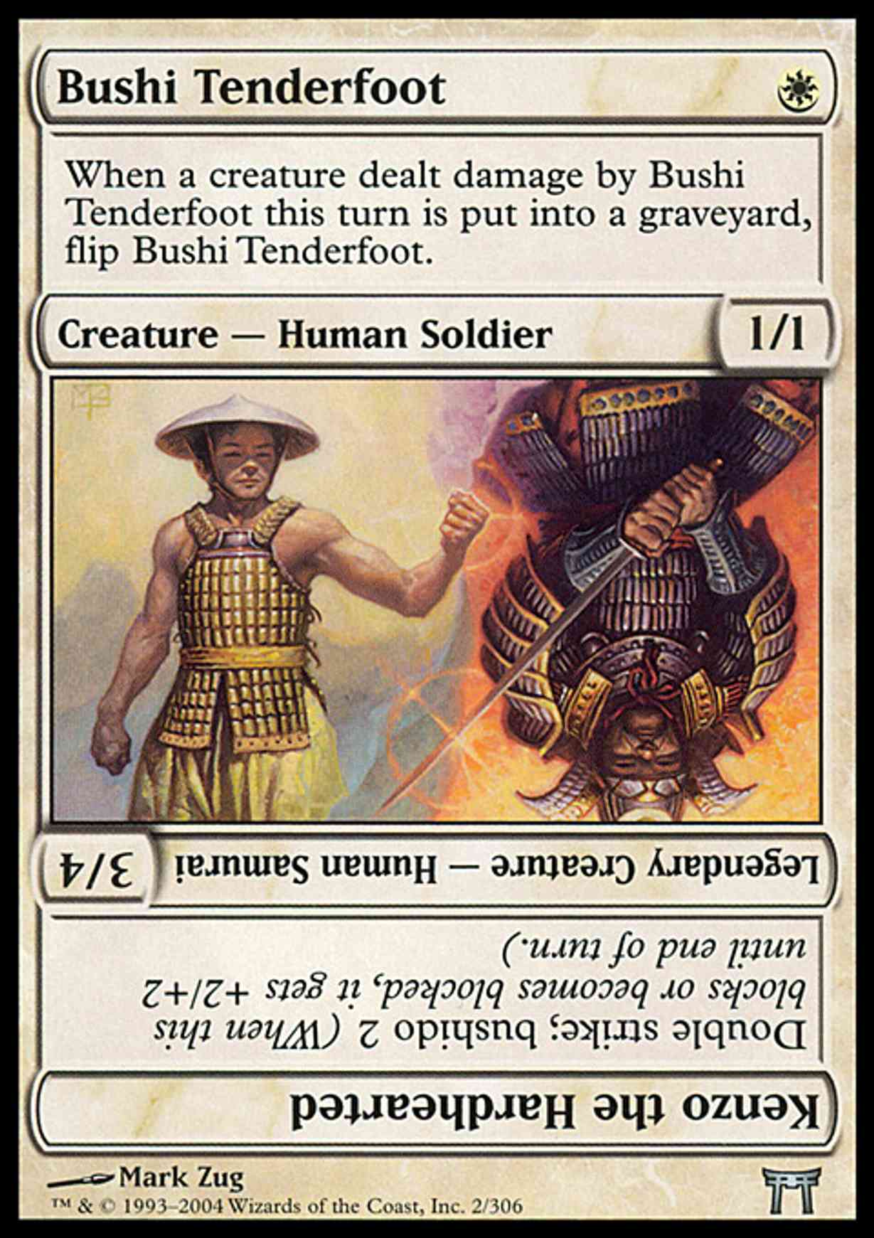 Bushi Tenderfoot magic card front