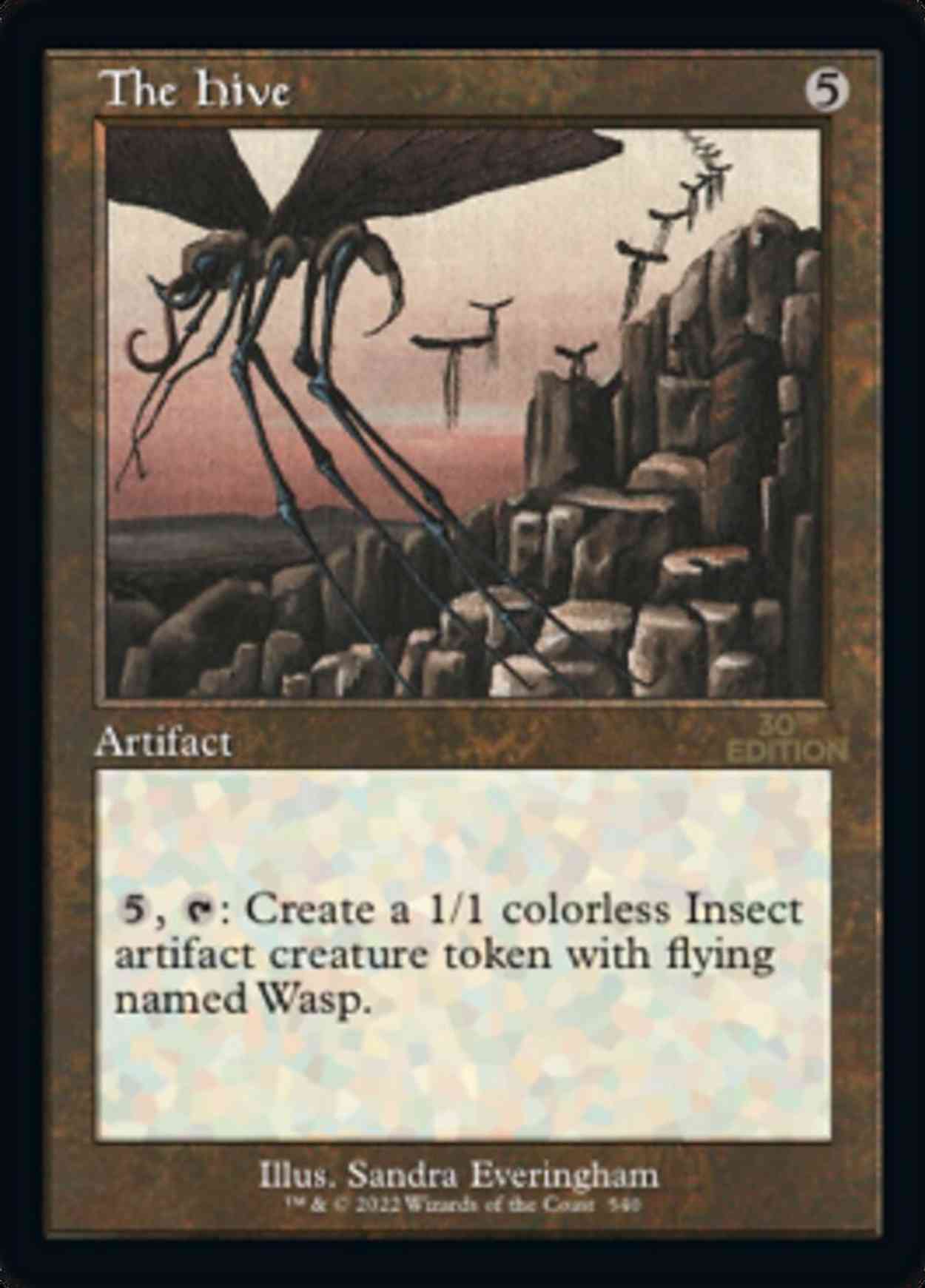 The Hive (Retro Frame) magic card front