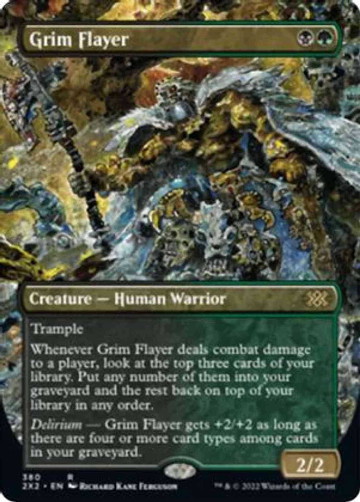 Grim Flayer (Borderless) magic card front