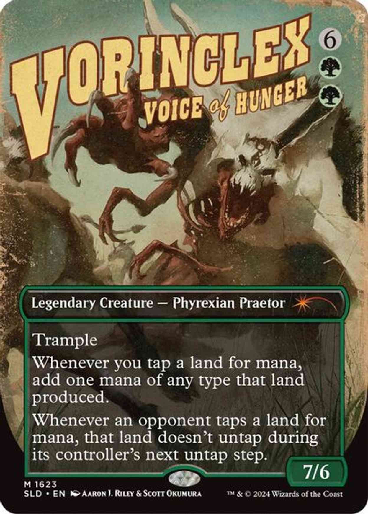 Vorinclex, Voice of Hunger (1623) magic card front