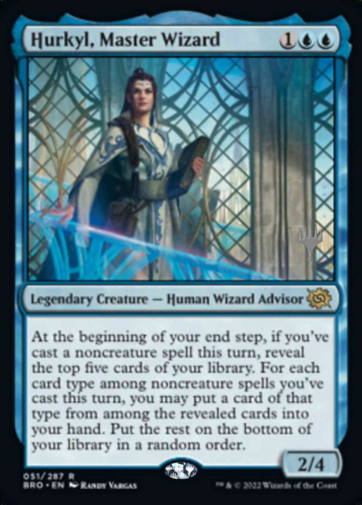 Hurkyl, Master Wizard magic card front