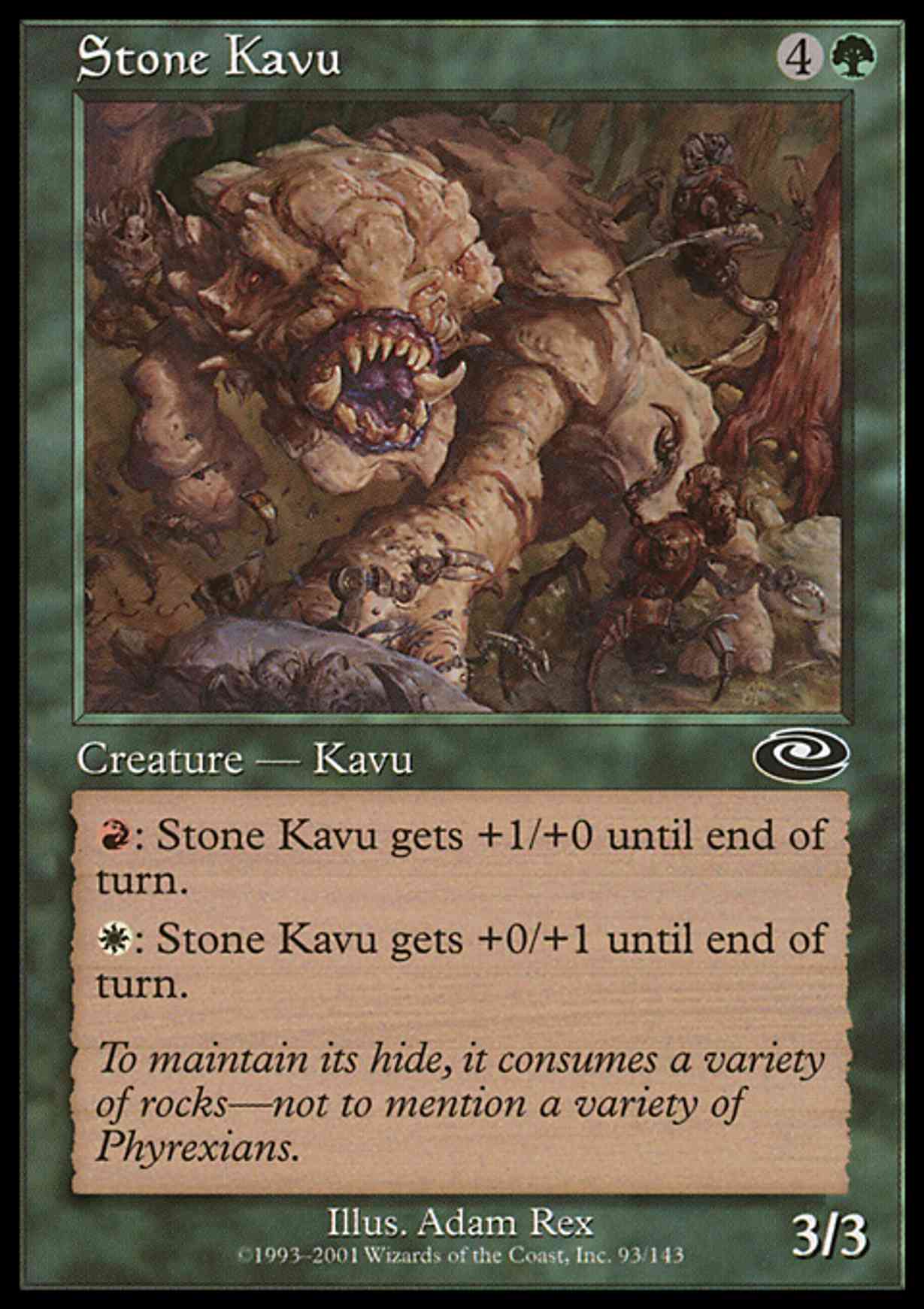 Stone Kavu magic card front
